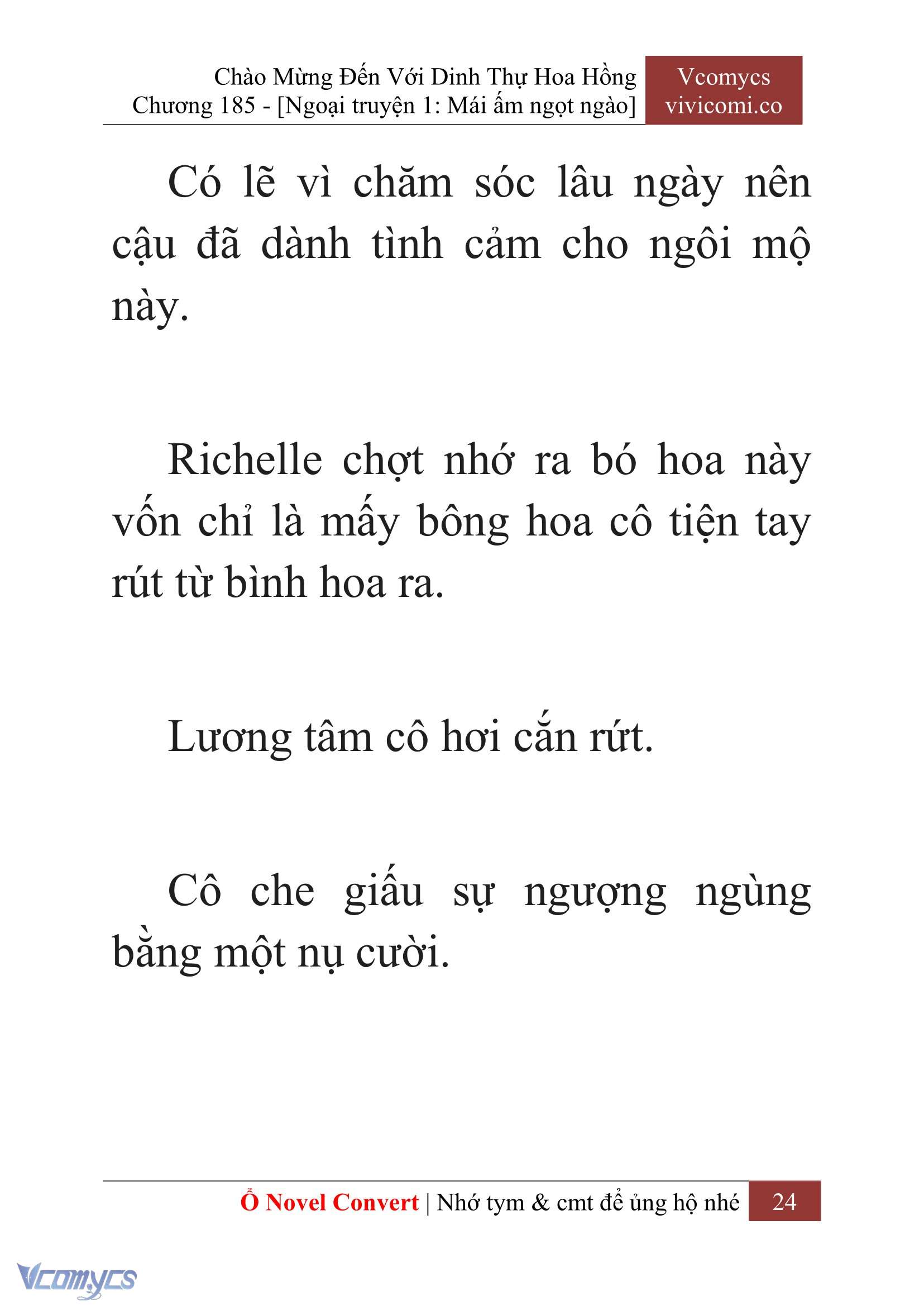 [Novel] Chào Mừng Đến Với Dinh Thự Hoa Hồng Chap 185 - Trang 2