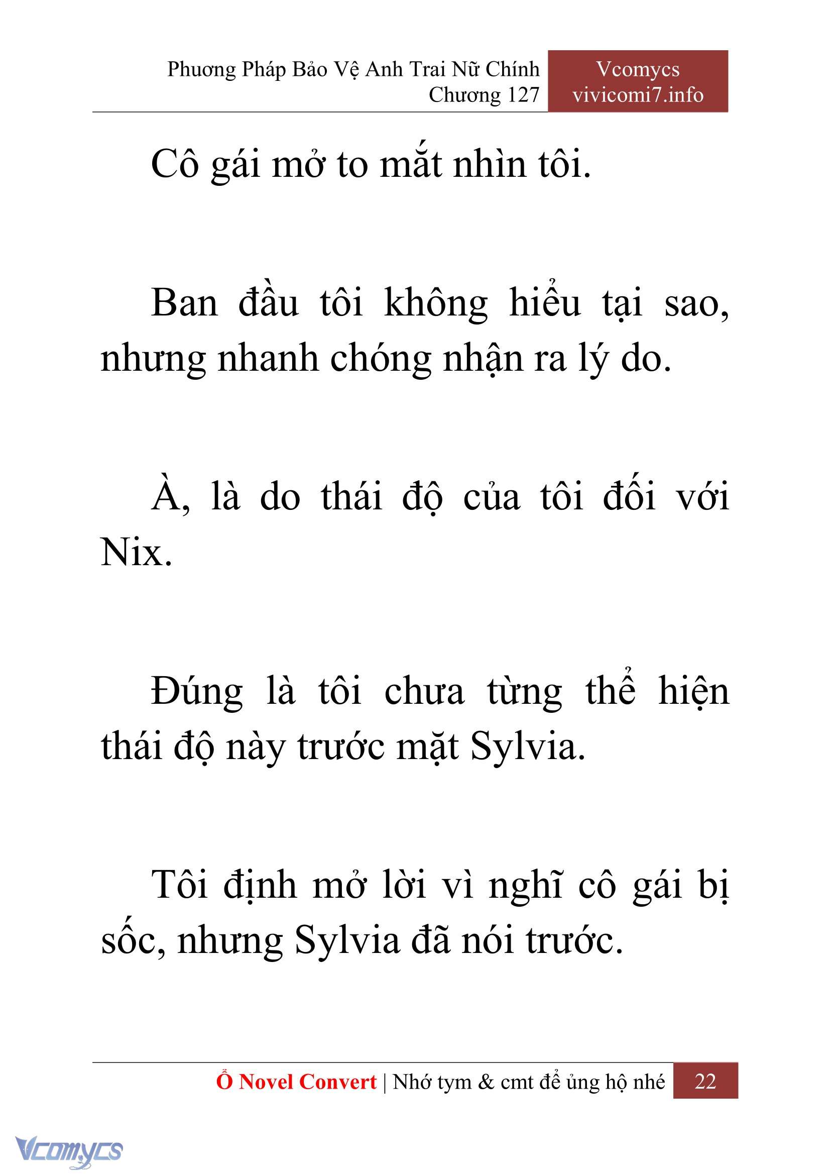 [Novel] Phương Pháp Bảo Vệ Anh Trai Nữ Chính Chap 127 - Trang 2