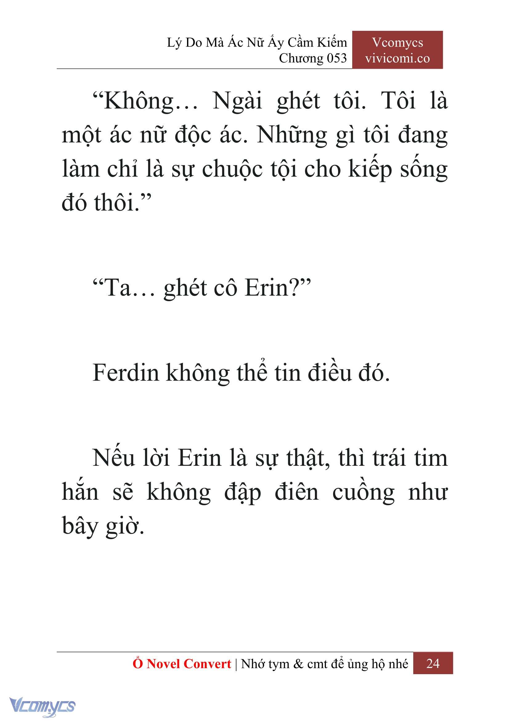 [Novel] Lý Do Mà Ác Nữ Ấy Cầm Kiếm Chap 53 - Trang 2