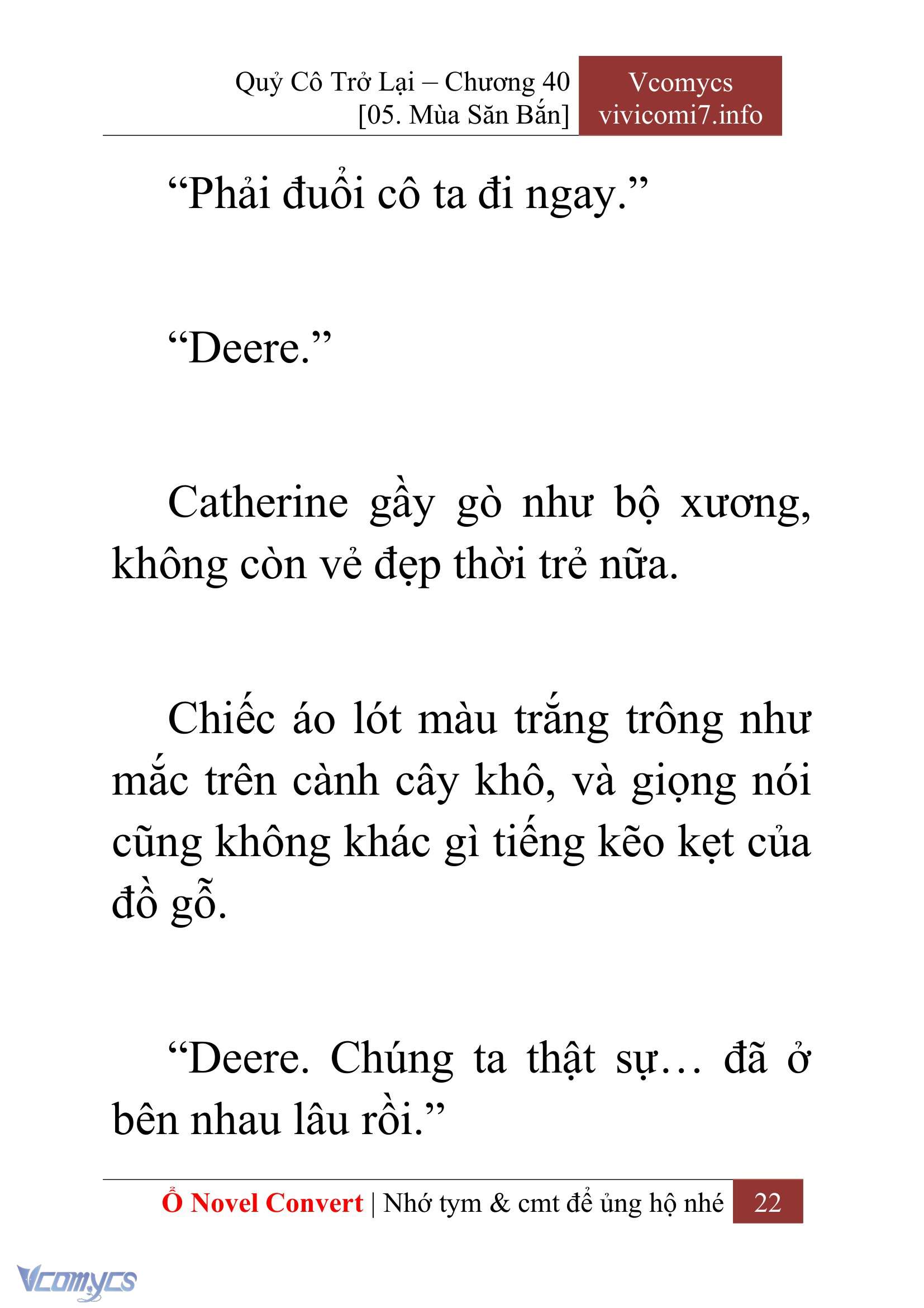 [Novel] Quý Cô Trở Lại Chap 40 - Trang 2