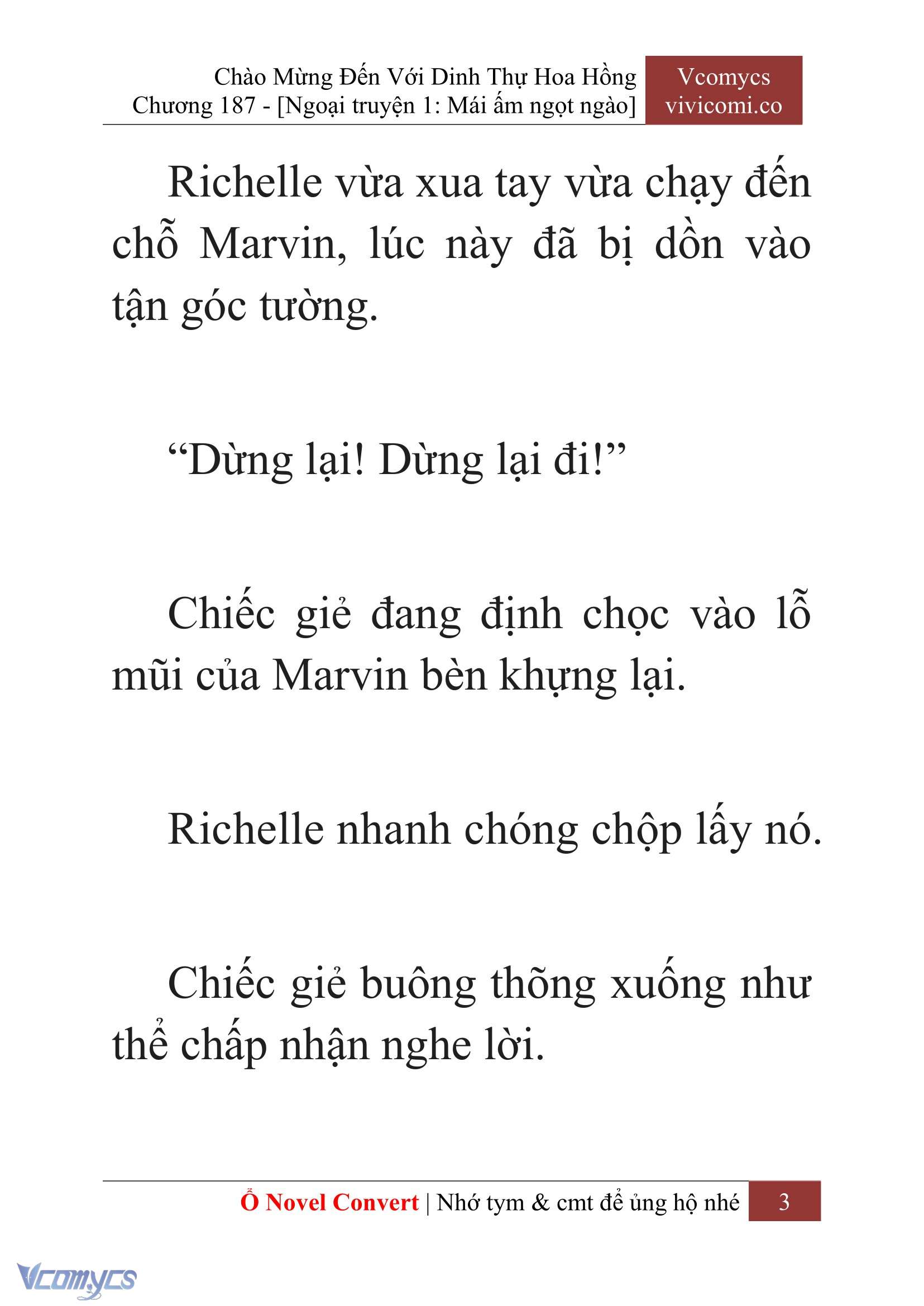 [Novel] Chào Mừng Đến Với Dinh Thự Hoa Hồng Chap 187 - Trang 2