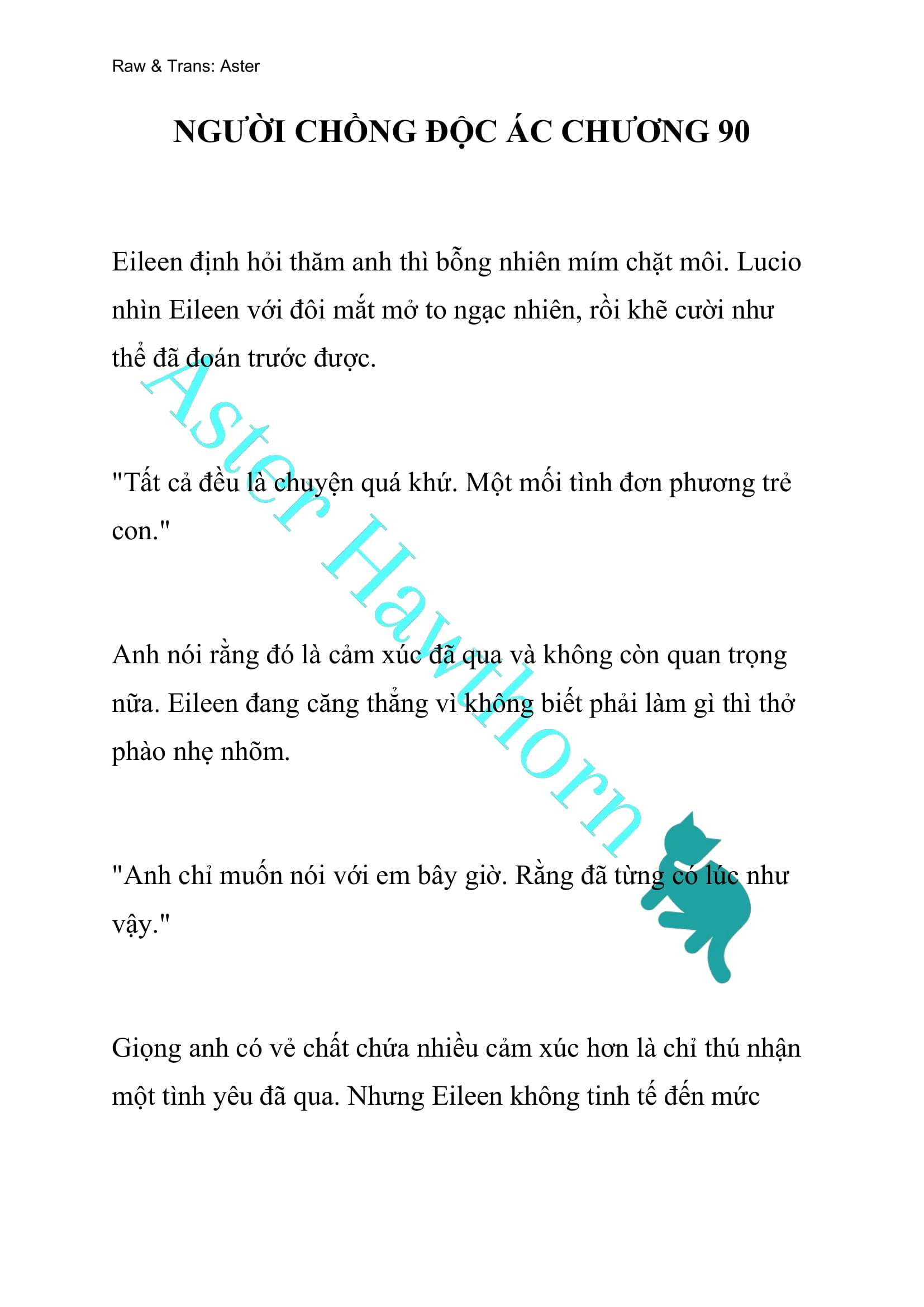 [NOVEL] Người Chồng Độc Ác Chap 90 - Next Chap 91