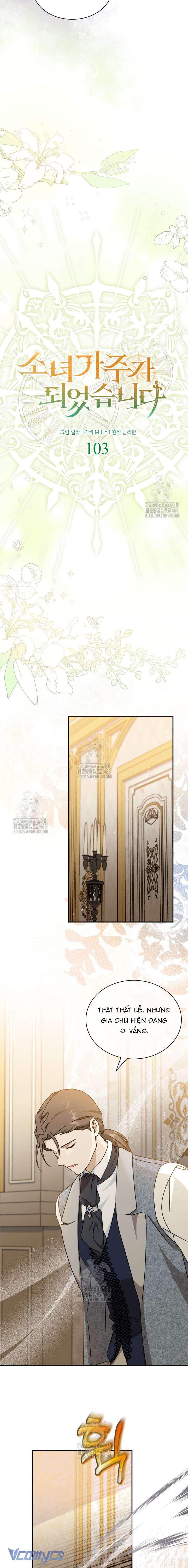 Cô Gái Sẽ Trở Thành Chủ Gia Đình Chap 103 - Trang 2