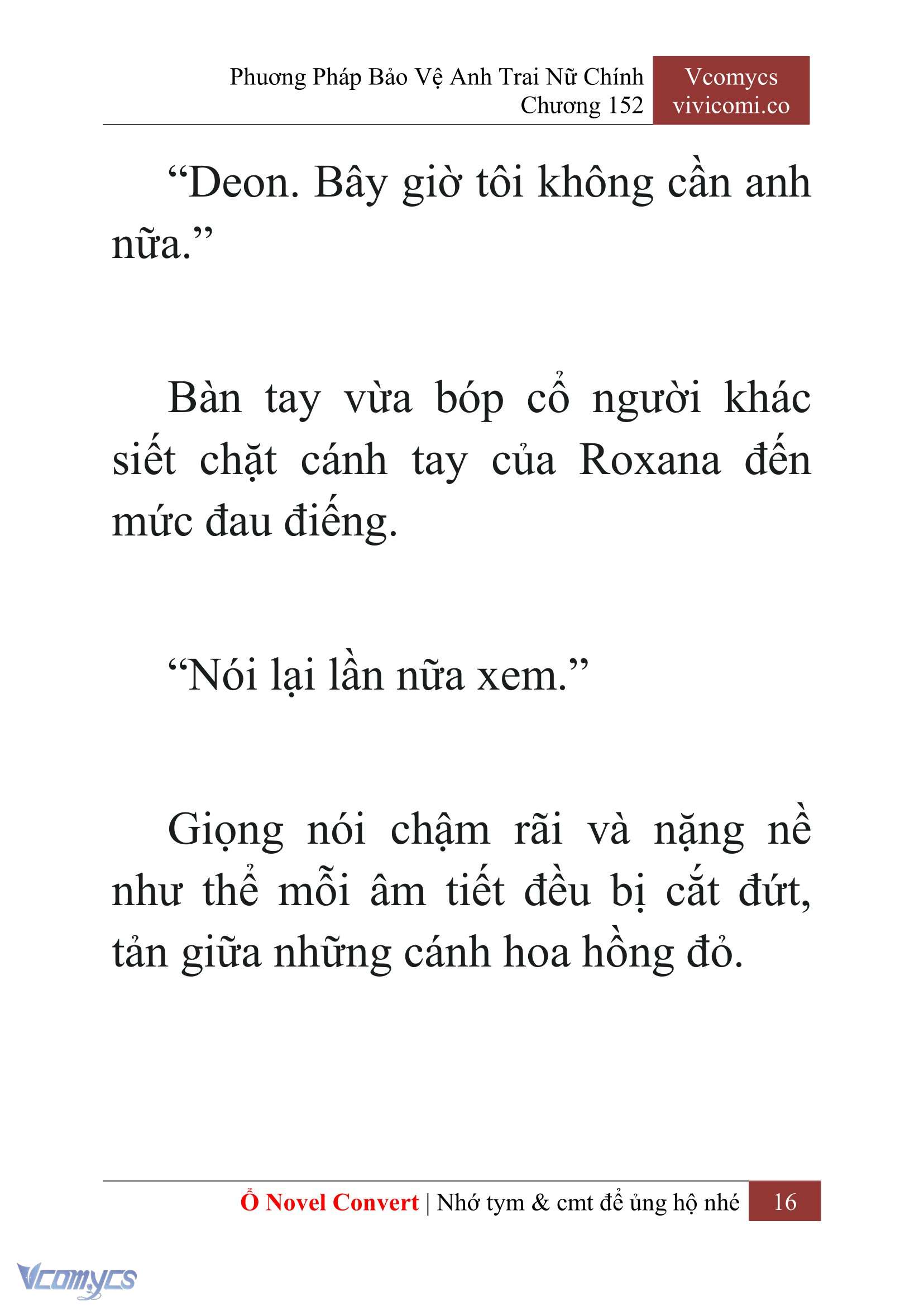 [Novel] Phương Pháp Bảo Vệ Anh Trai Nữ Chính Chap 152 - Trang 2