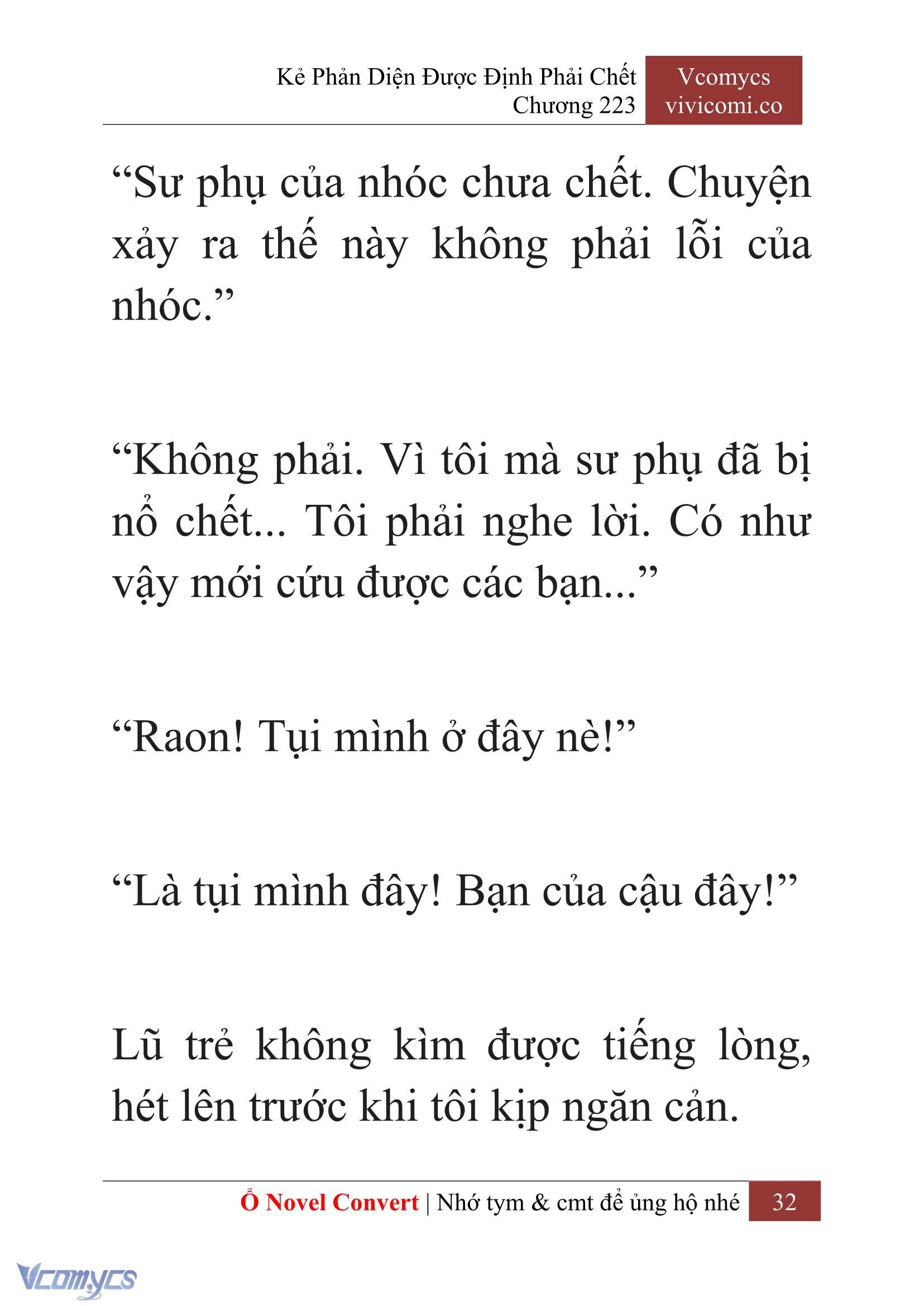 [Novel] Kẻ Phản Diện Được Định Phải Chết Chap 223 - Trang 2