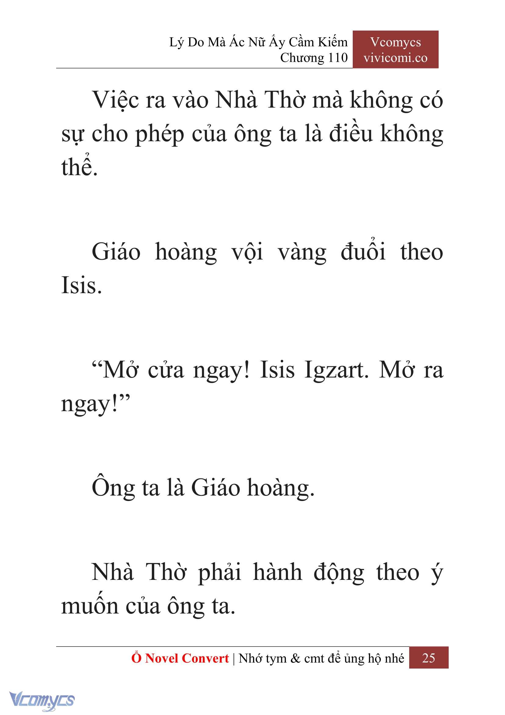 [Novel] Lý Do Mà Ác Nữ Ấy Cầm Kiếm Chap 110 - Trang 2