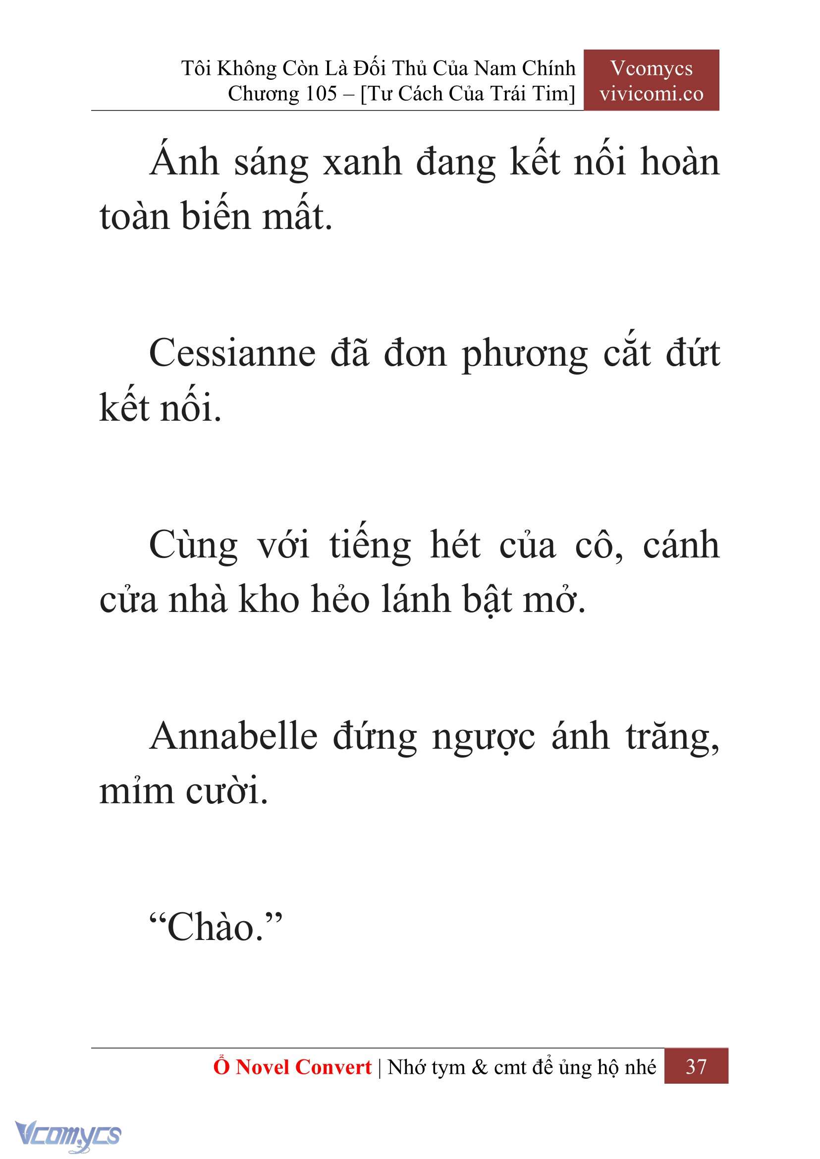 [Novel] Tôi Không Còn Là Đối Thủ Của Nam Chính Chap 105 - Trang 2