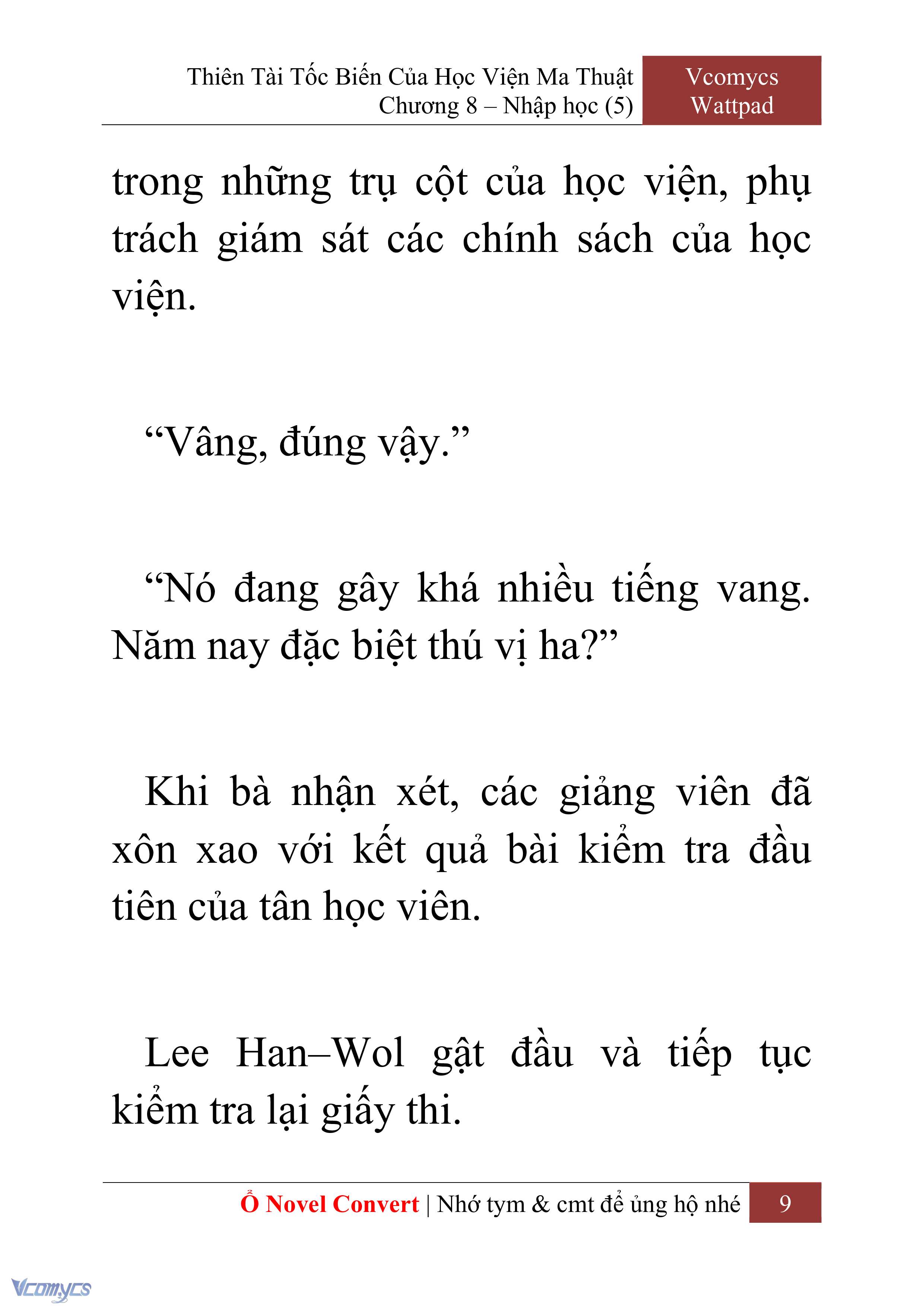 [Novel] Thiên Tài Tốc Biến Của Học Viện Ma Thuật Chap 8 - Trang 2