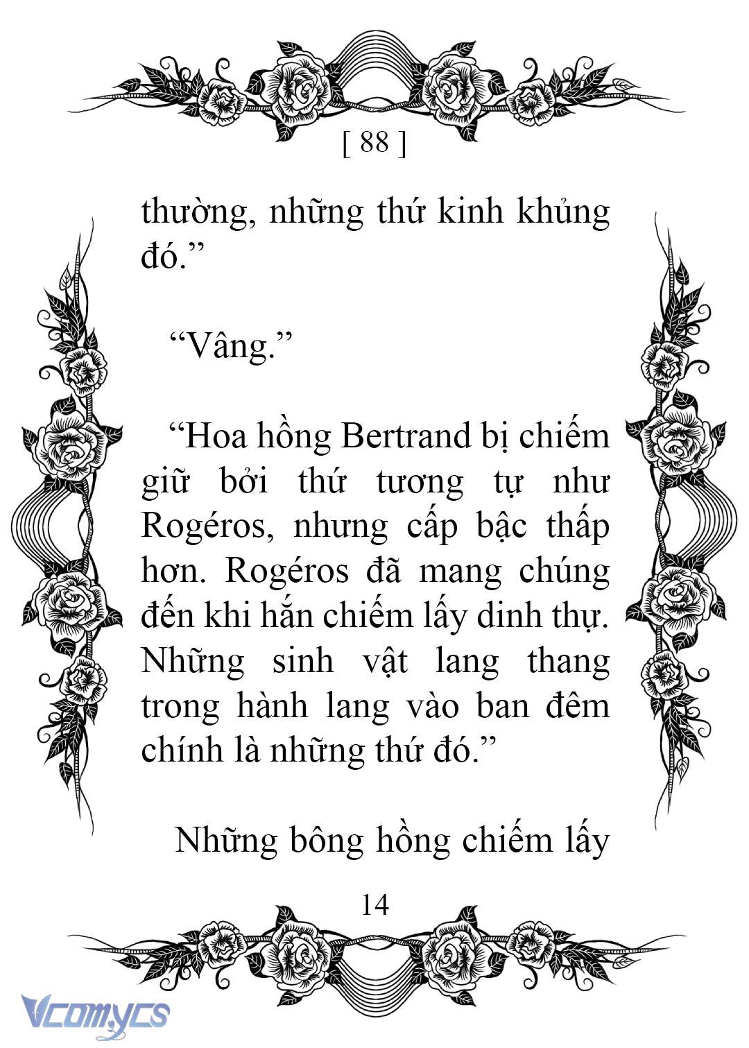 [Novel] Chào Mừng Đến Với Dinh Thự Hoa Hồng Chap 88 - Trang 2