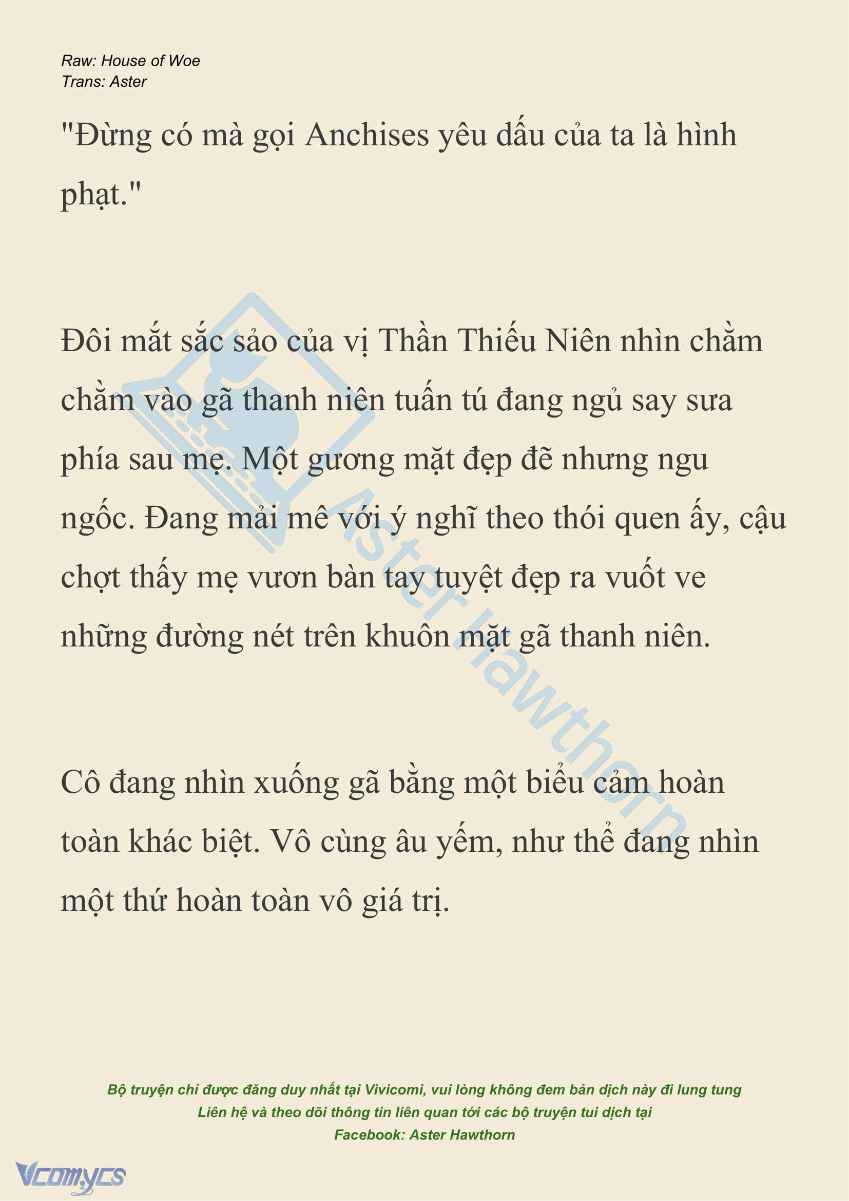 [NOVEL] Dành Cho Các Nữ Thần: Dành cho Psyche Chap 36 - Trang 2