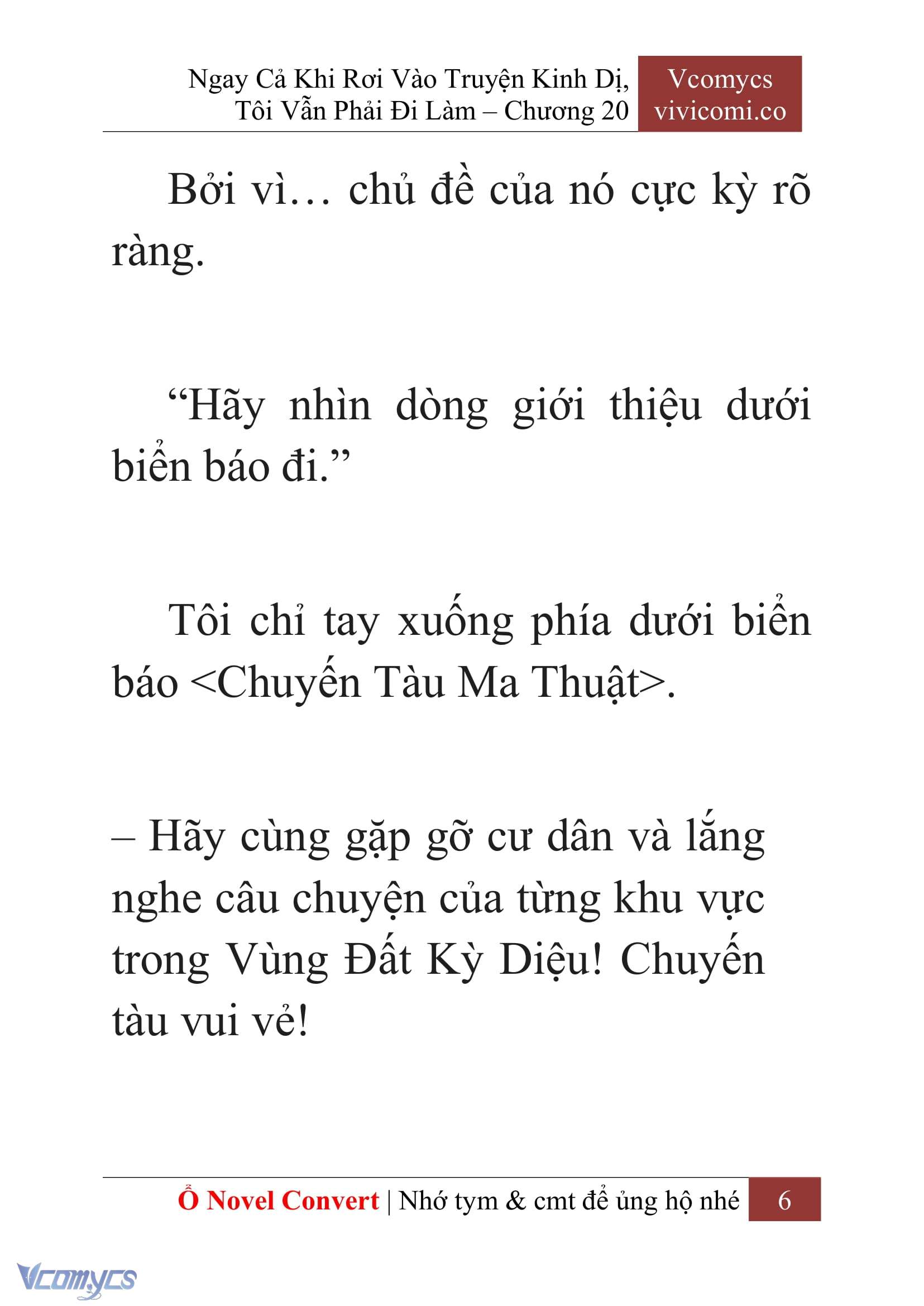 [Novel] Ngay Cả Khi Rơi Vào Truyện Kinh Dị, Tôi Vẫn Phải Đi Làm Chap 20 - Trang 2