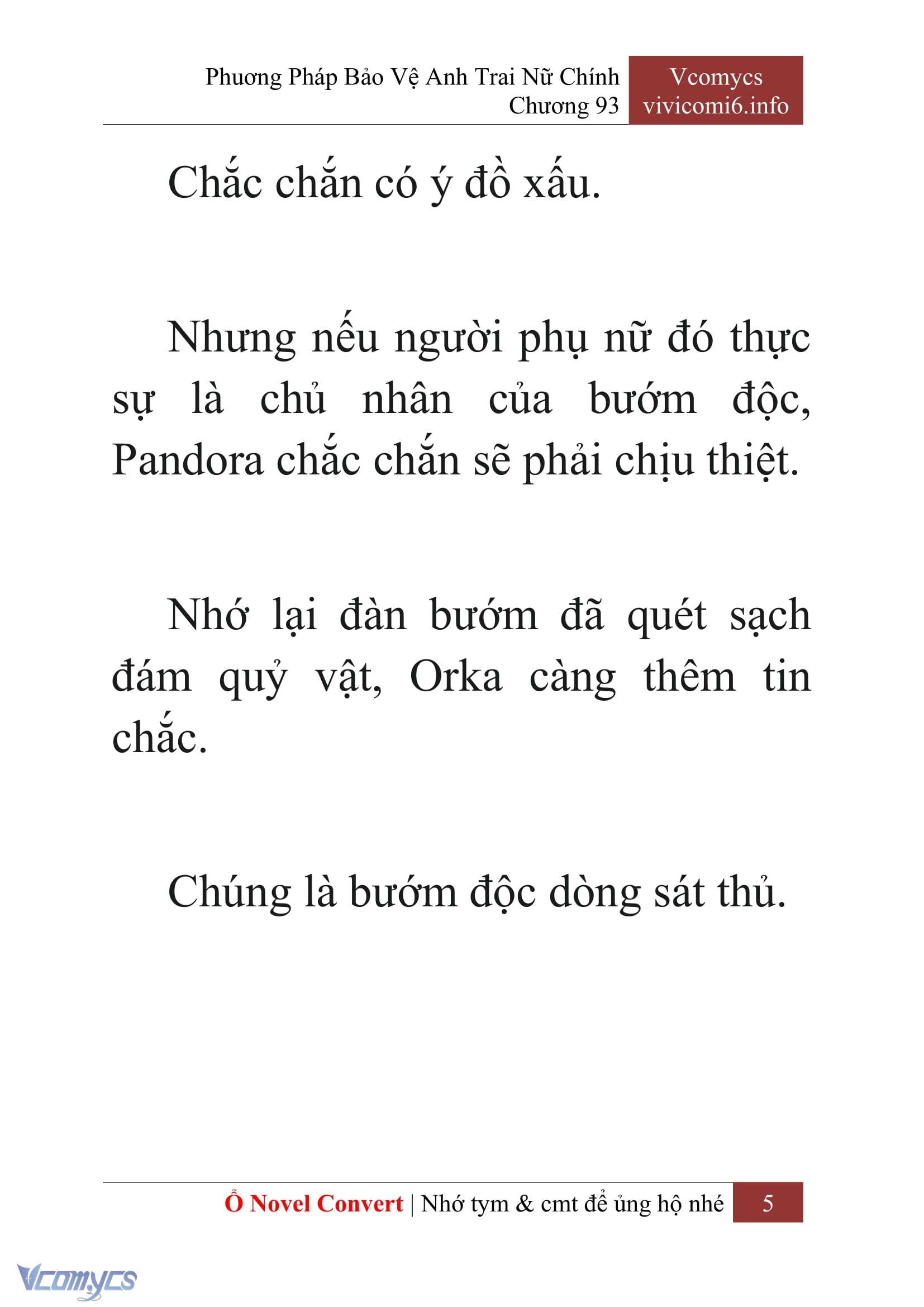 [Novel] Phương Pháp Bảo Vệ Anh Trai Nữ Chính Chap 93 - Trang 2