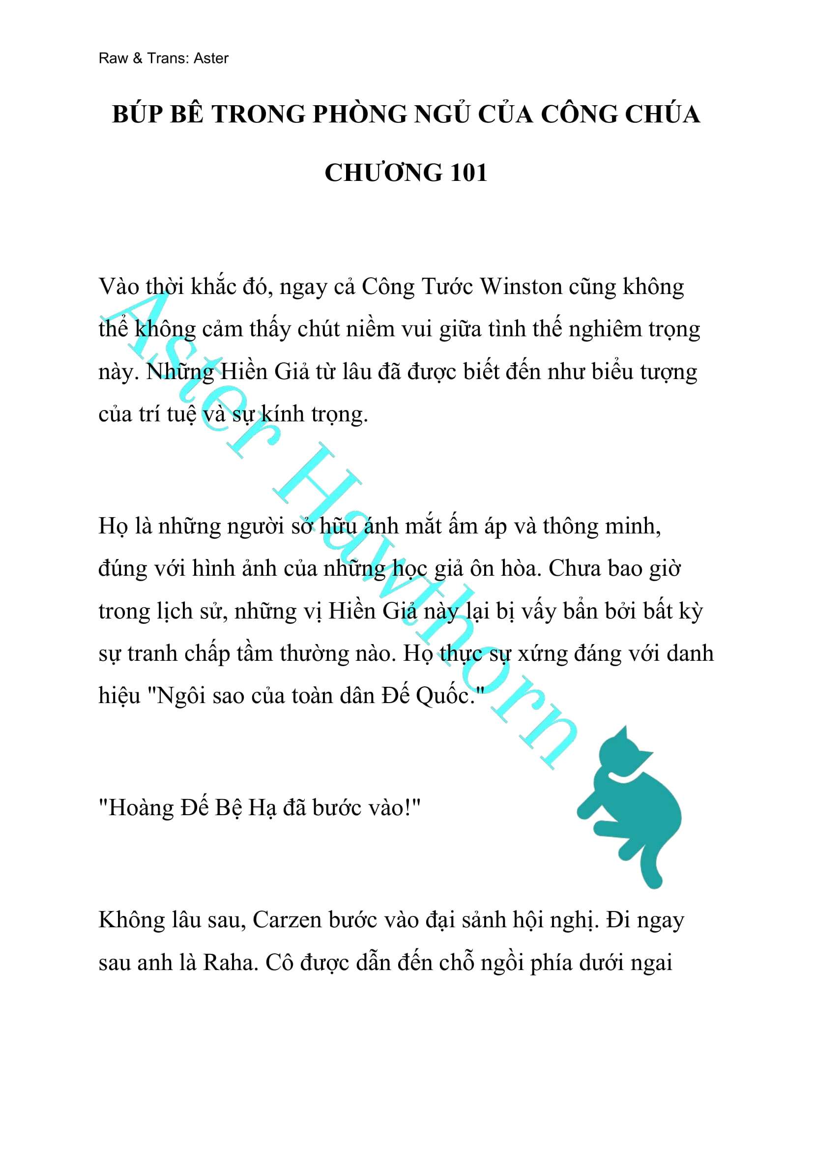 [NOVEL] Búp Bê Trong Phòng Ngủ Của Công Chúa Chap 101 - Trang 2
