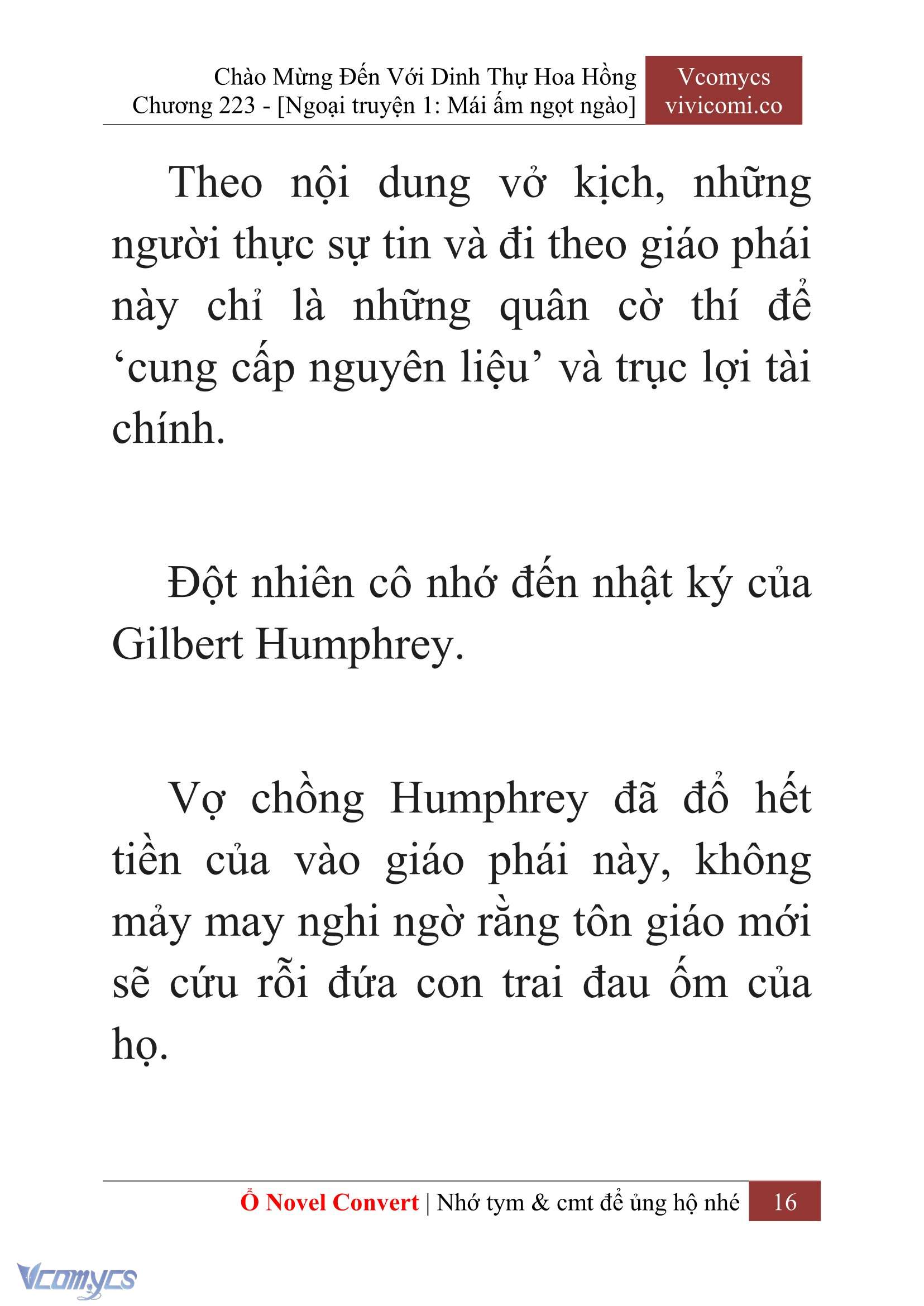 [Novel] Chào Mừng Đến Với Dinh Thự Hoa Hồng Chap 223 - Trang 2