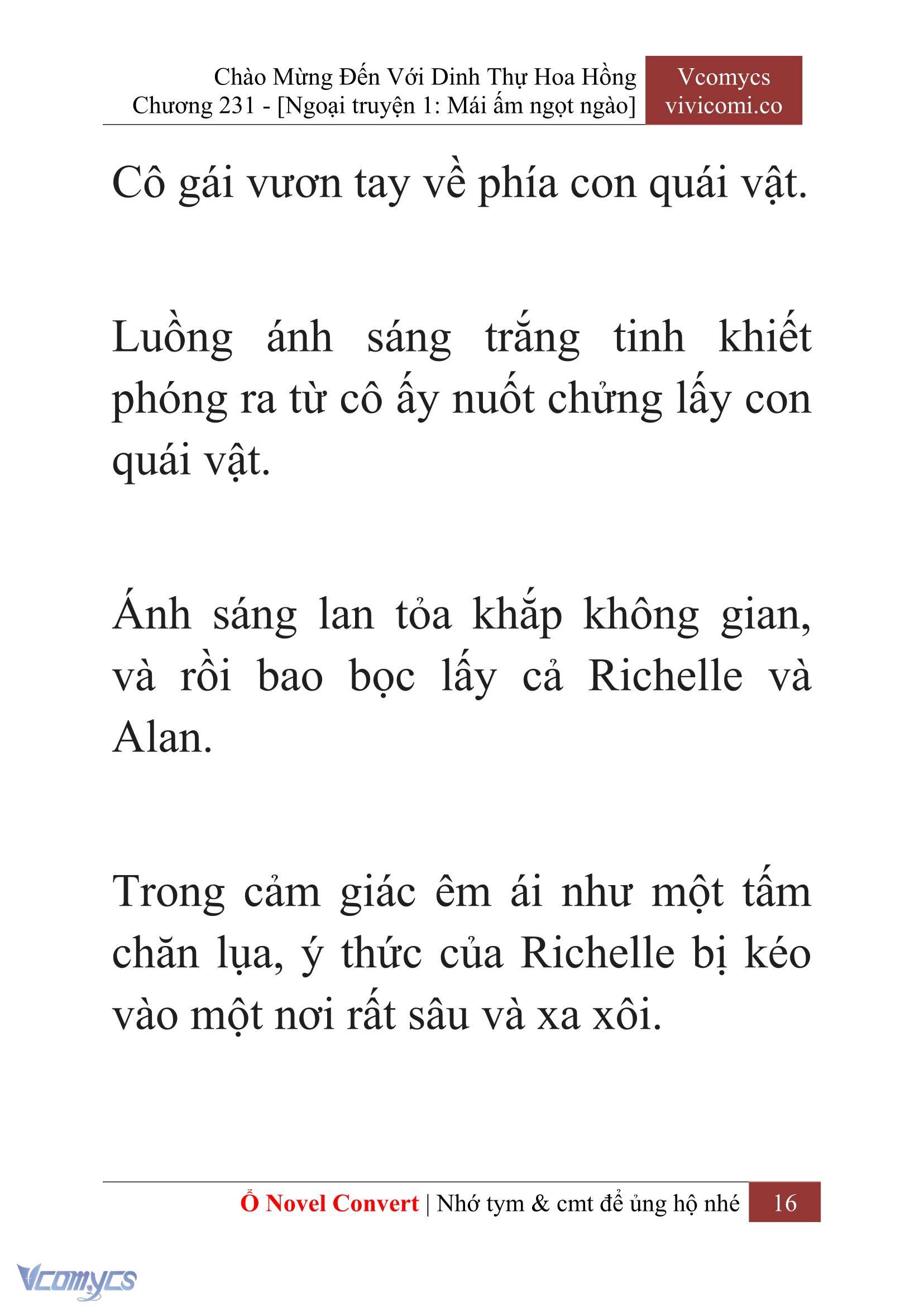 [Novel] Chào Mừng Đến Với Dinh Thự Hoa Hồng Chap 231 - Trang 2
