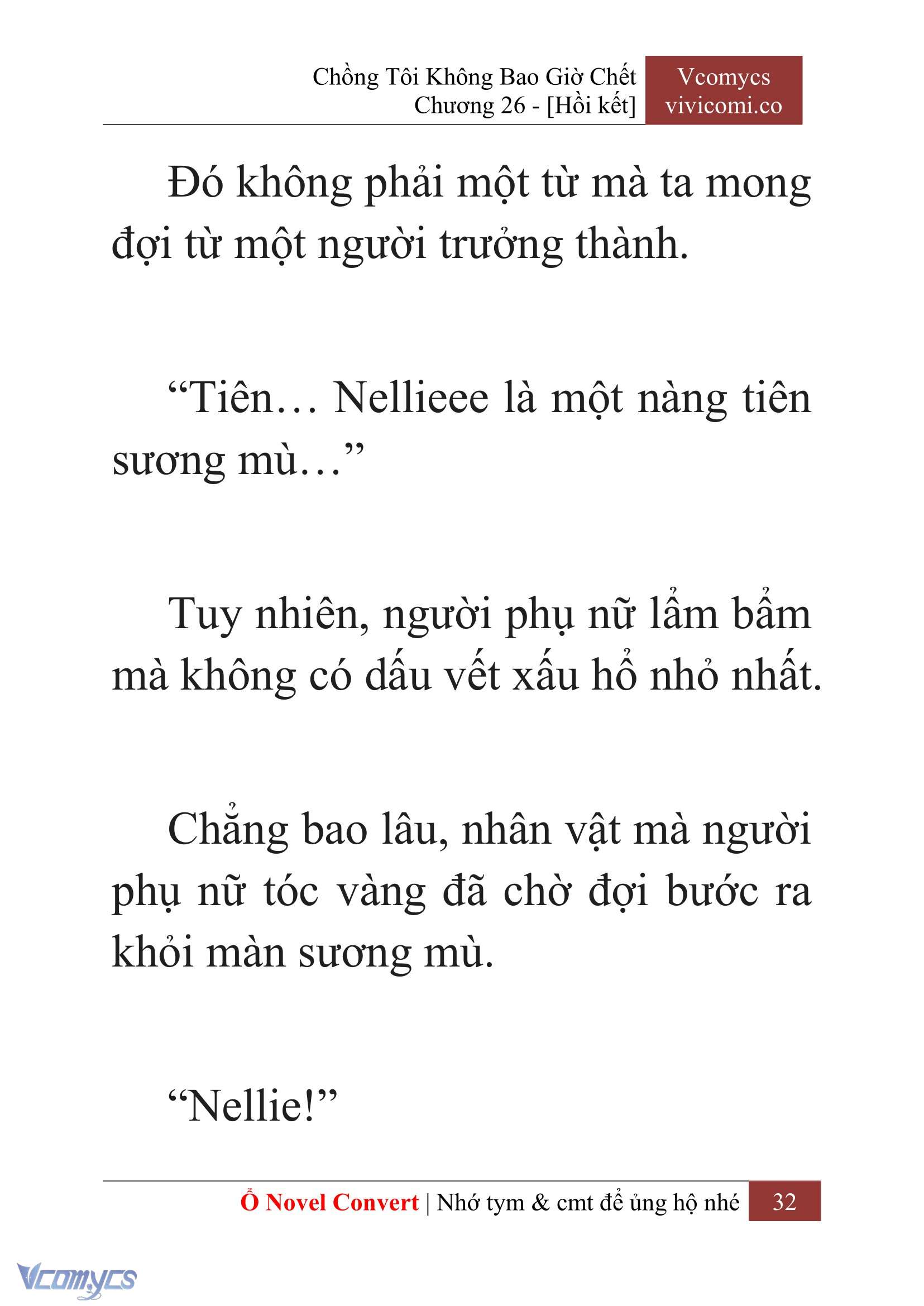 [Novel] Chồng Tôi Không Bao Giờ Chết Chap 26 - Trang 2