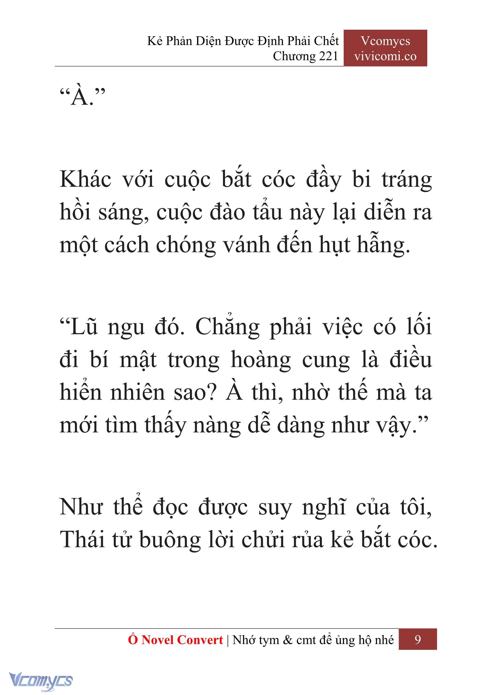 [Novel] Kẻ Phản Diện Được Định Phải Chết Chap 221 - Trang 2