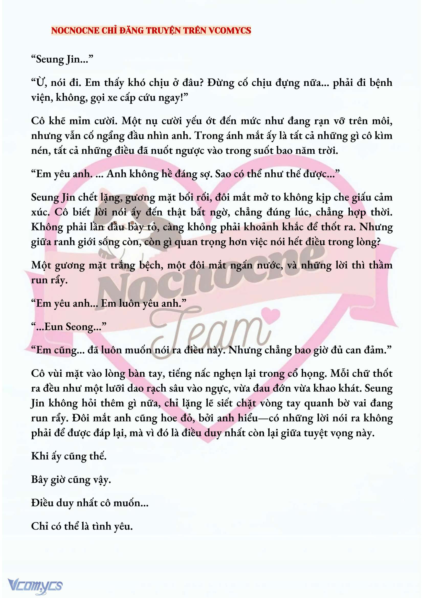 [FULL] [NOVEL] CHÚNG TA KẾT THÚC VÀO MÙA THU Chap 72 - Trang 2