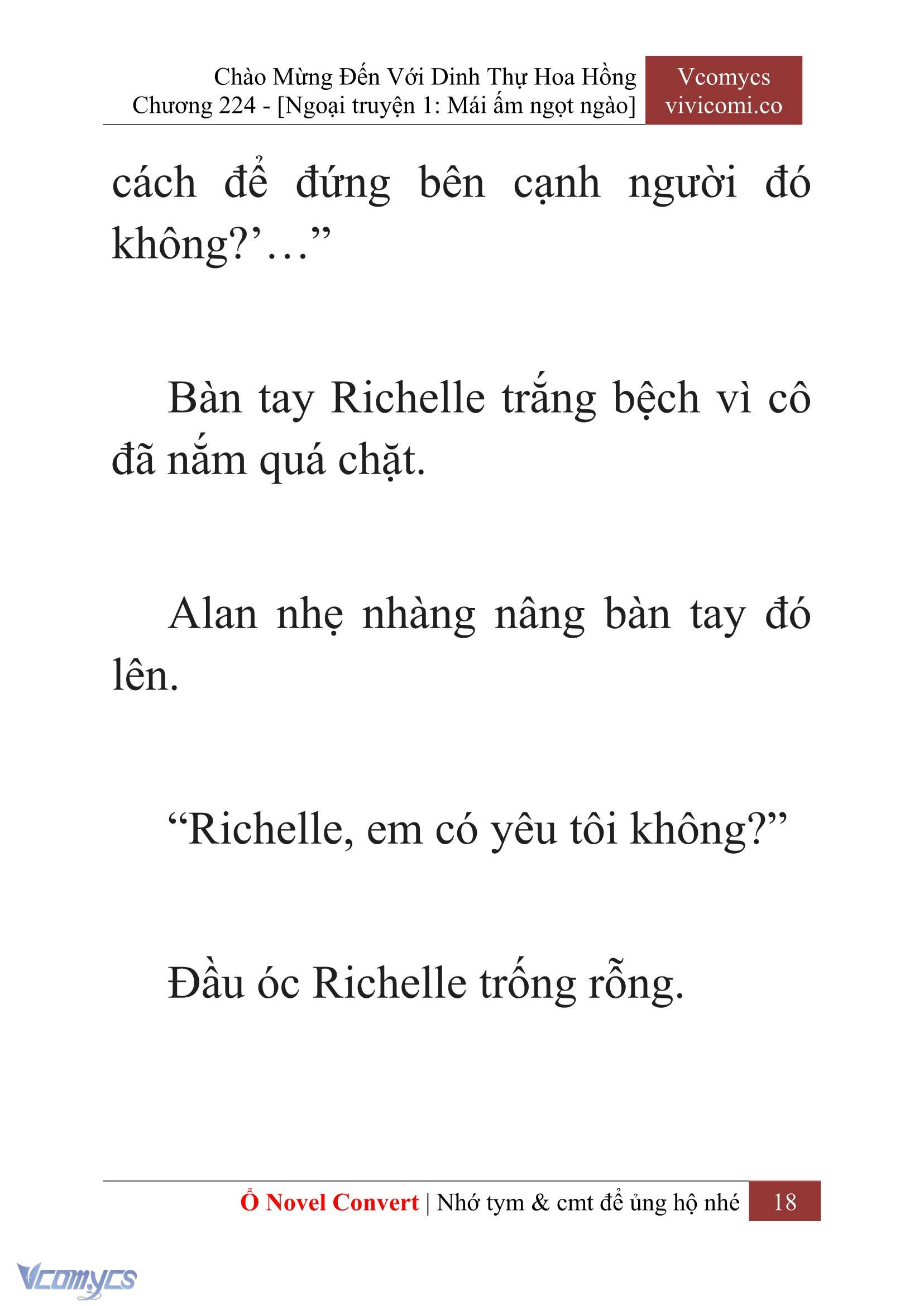 [Novel] Chào Mừng Đến Với Dinh Thự Hoa Hồng Chap 224 - Trang 2