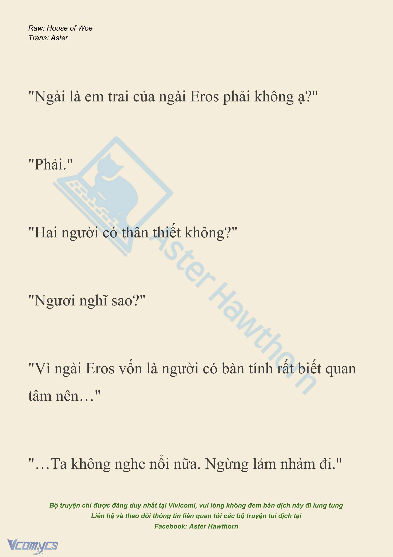 [NOVEL] Dành Cho Các Nữ Thần: Dành cho Psyche Chap 42 - Next 