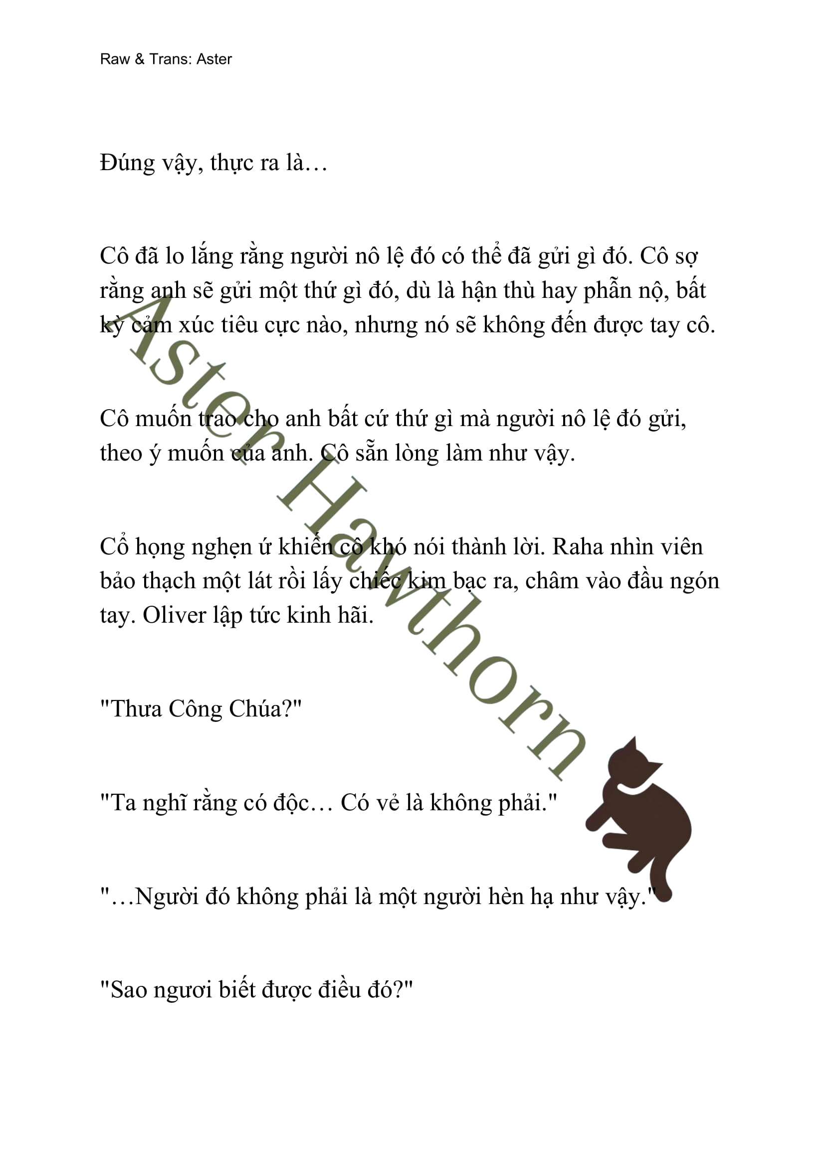 [NOVEL] Búp Bê Trong Phòng Ngủ Của Công Chúa Chap 69 - Trang 2