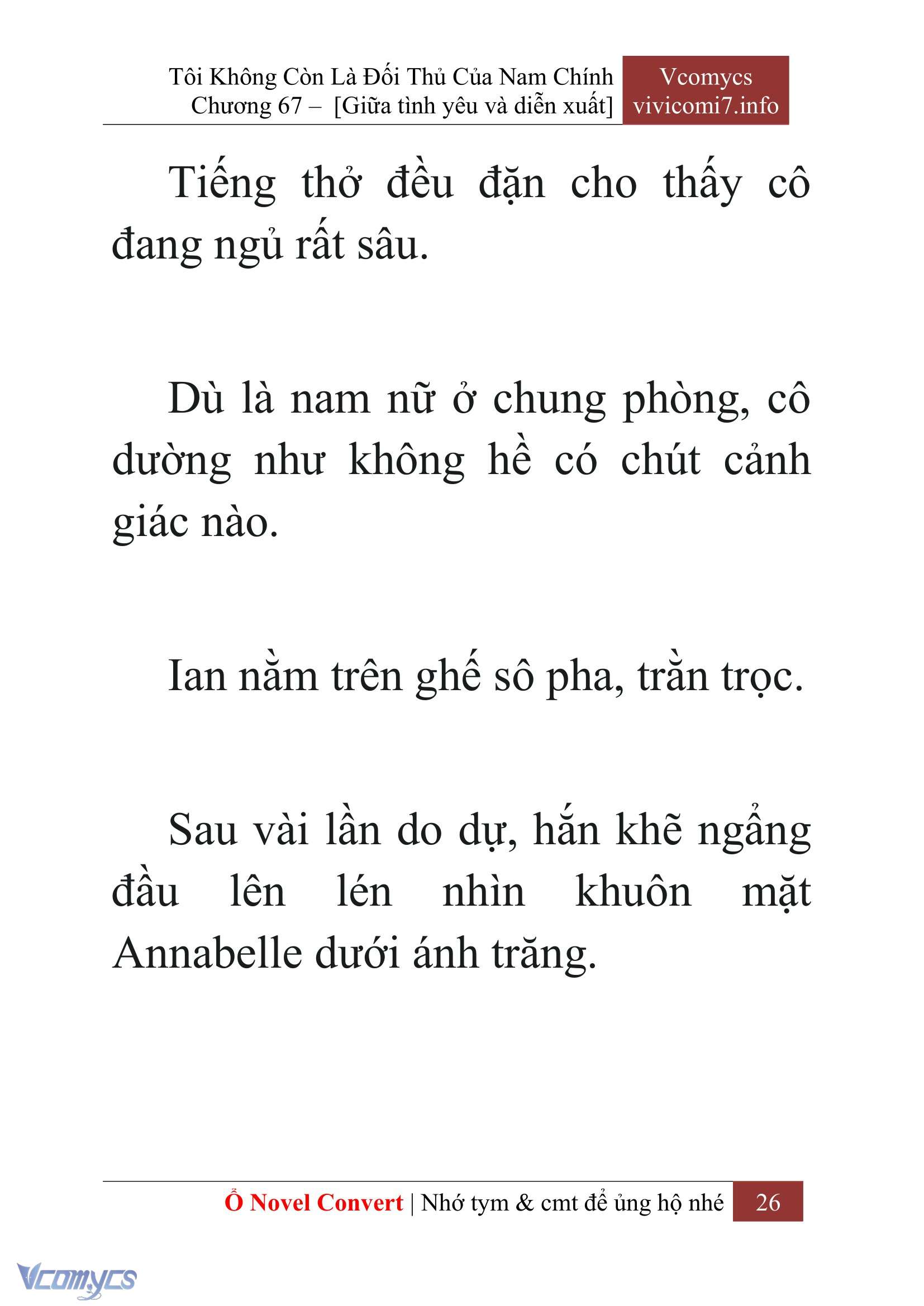 [Novel] Tôi Không Còn Là Đối Thủ Của Nam Chính Chap 67 - Trang 2