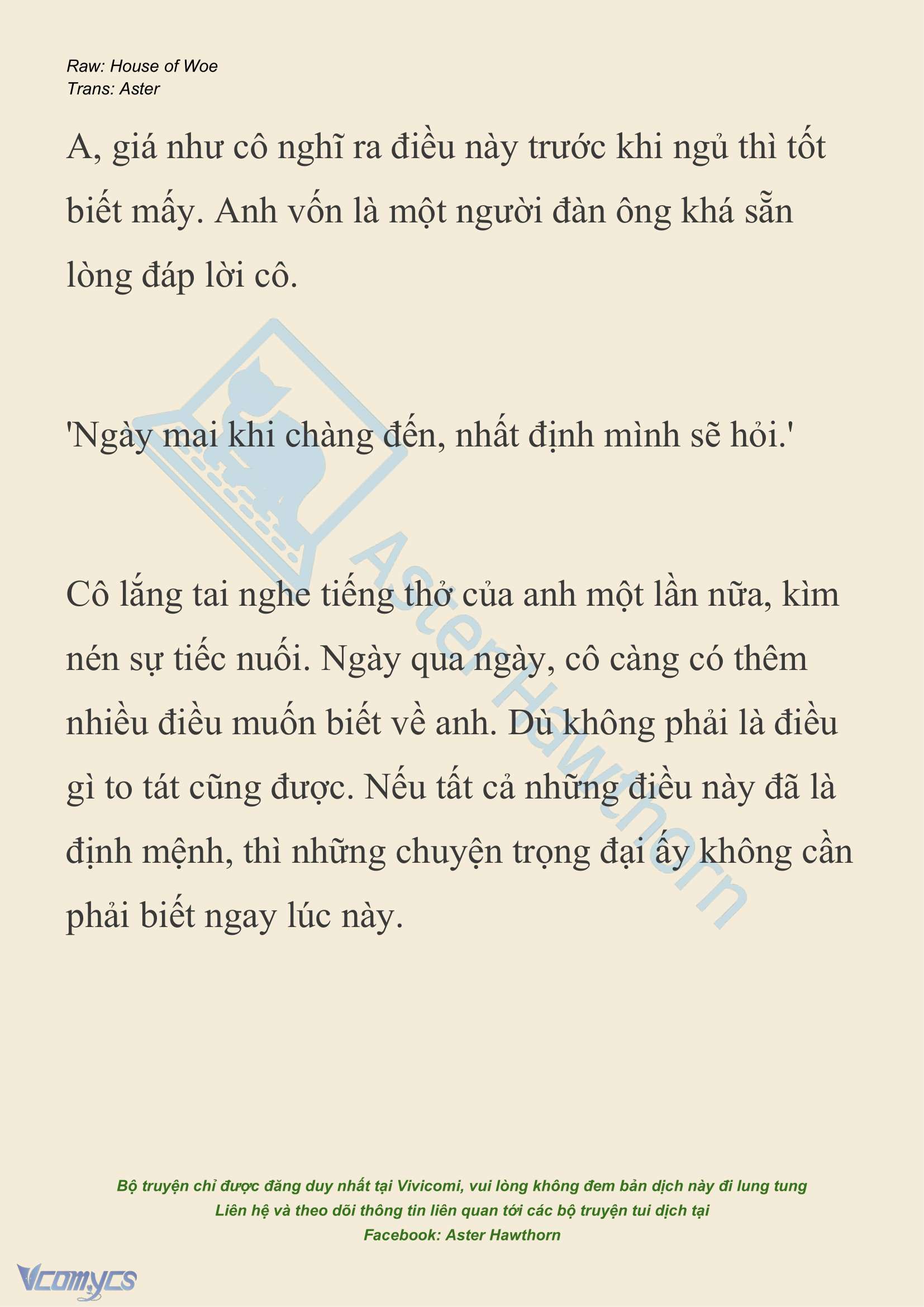 [NOVEL] Dành Cho Các Nữ Thần: Dành cho Psyche Chap 19 - Trang 2