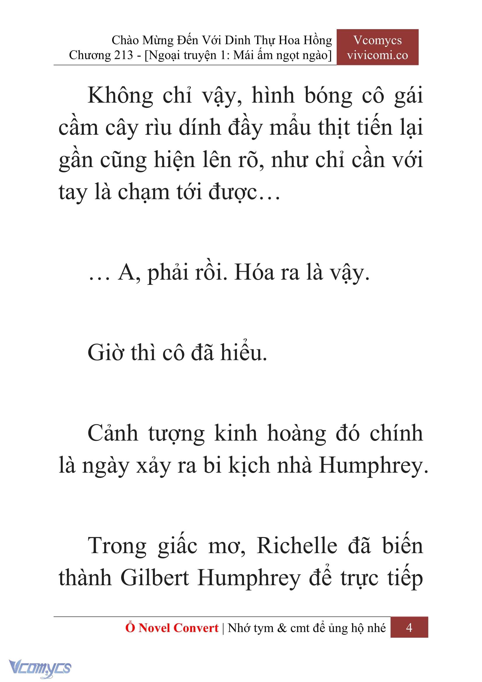 [Novel] Chào Mừng Đến Với Dinh Thự Hoa Hồng Chap 213 - Trang 2