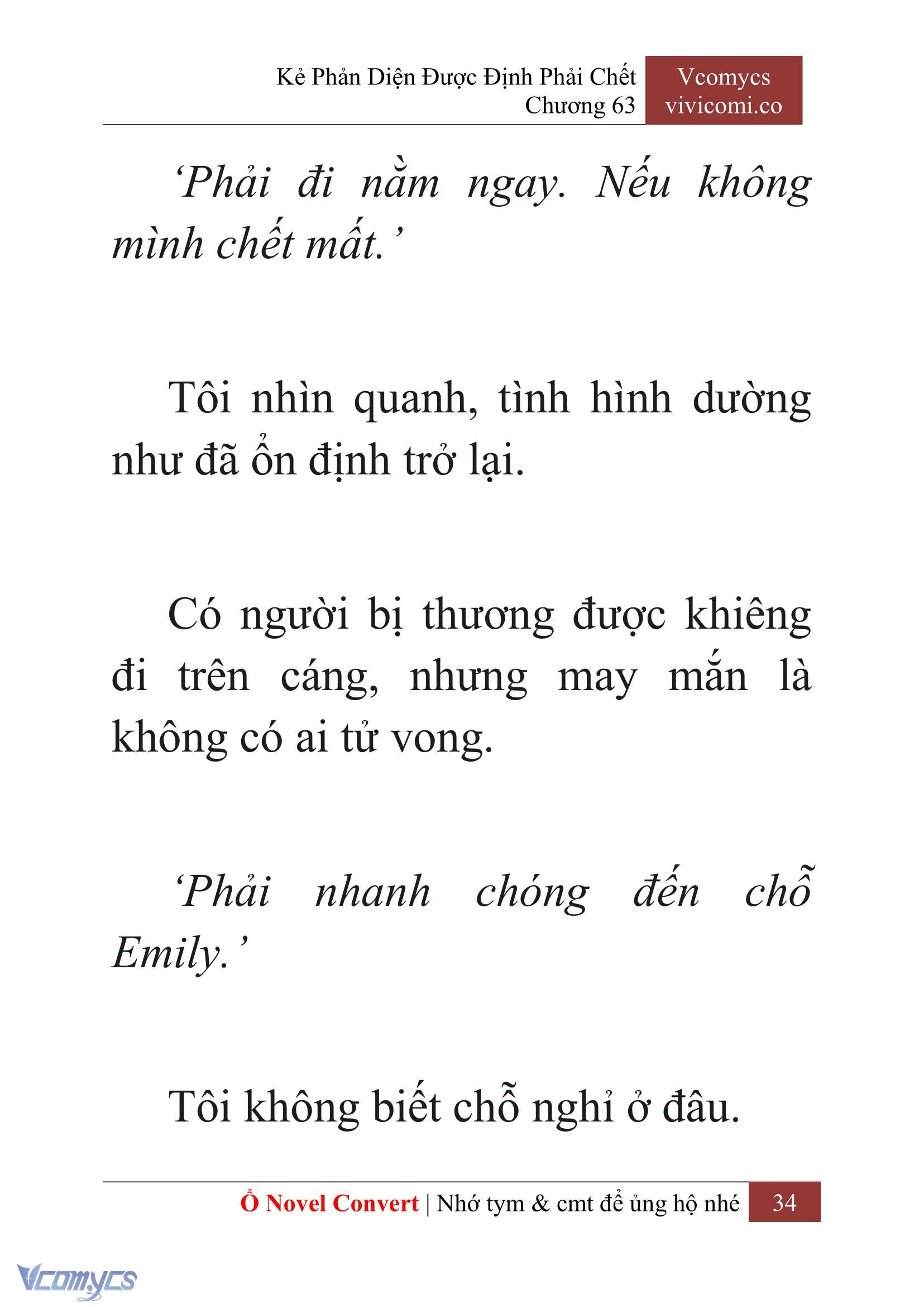 [Novel] Kẻ Phản Diện Được Định Phải Chết Chap 63 - Trang 2