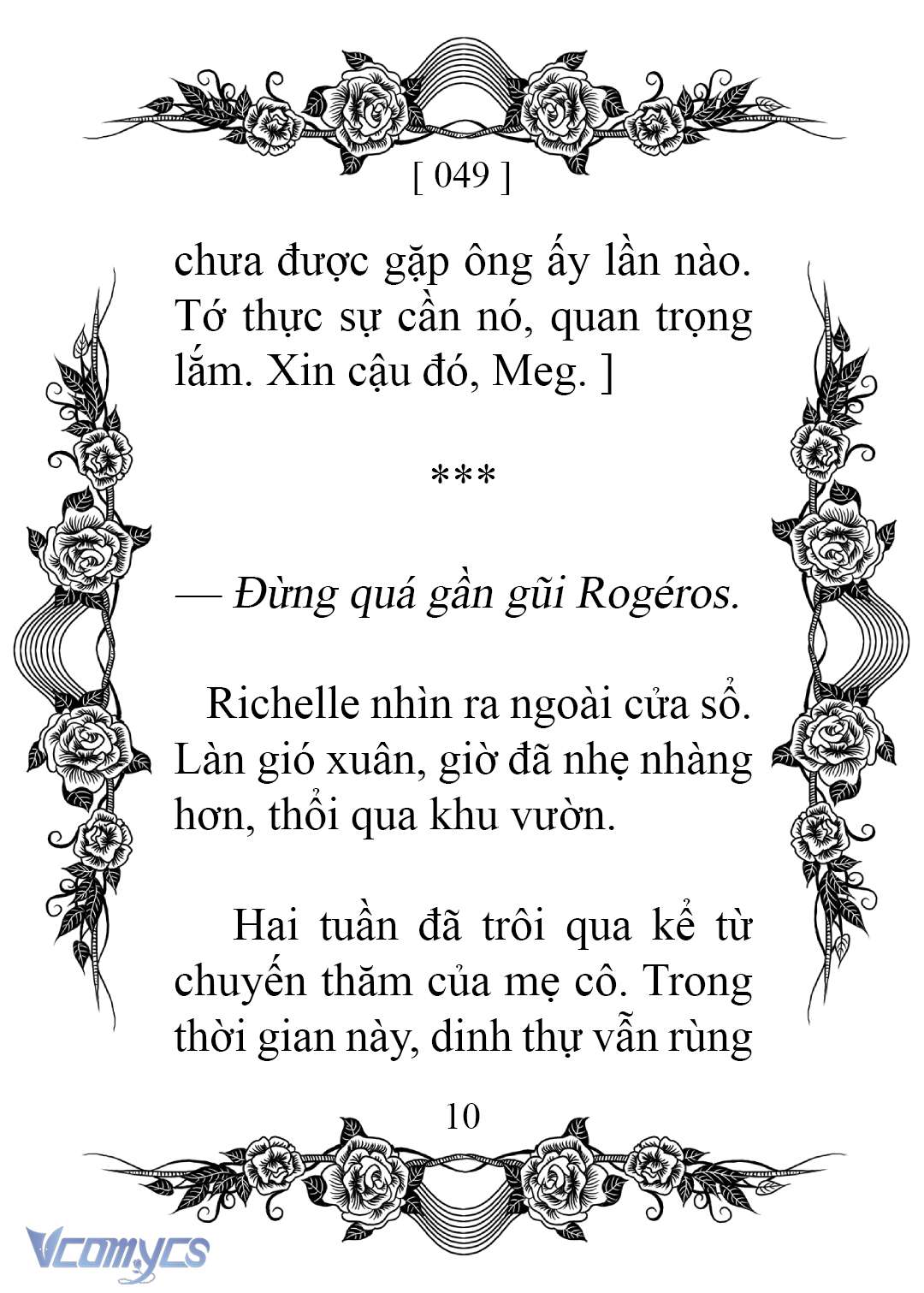 [Novel] Chào Mừng Đến Với Dinh Thự Hoa Hồng Chap 49 - Trang 2