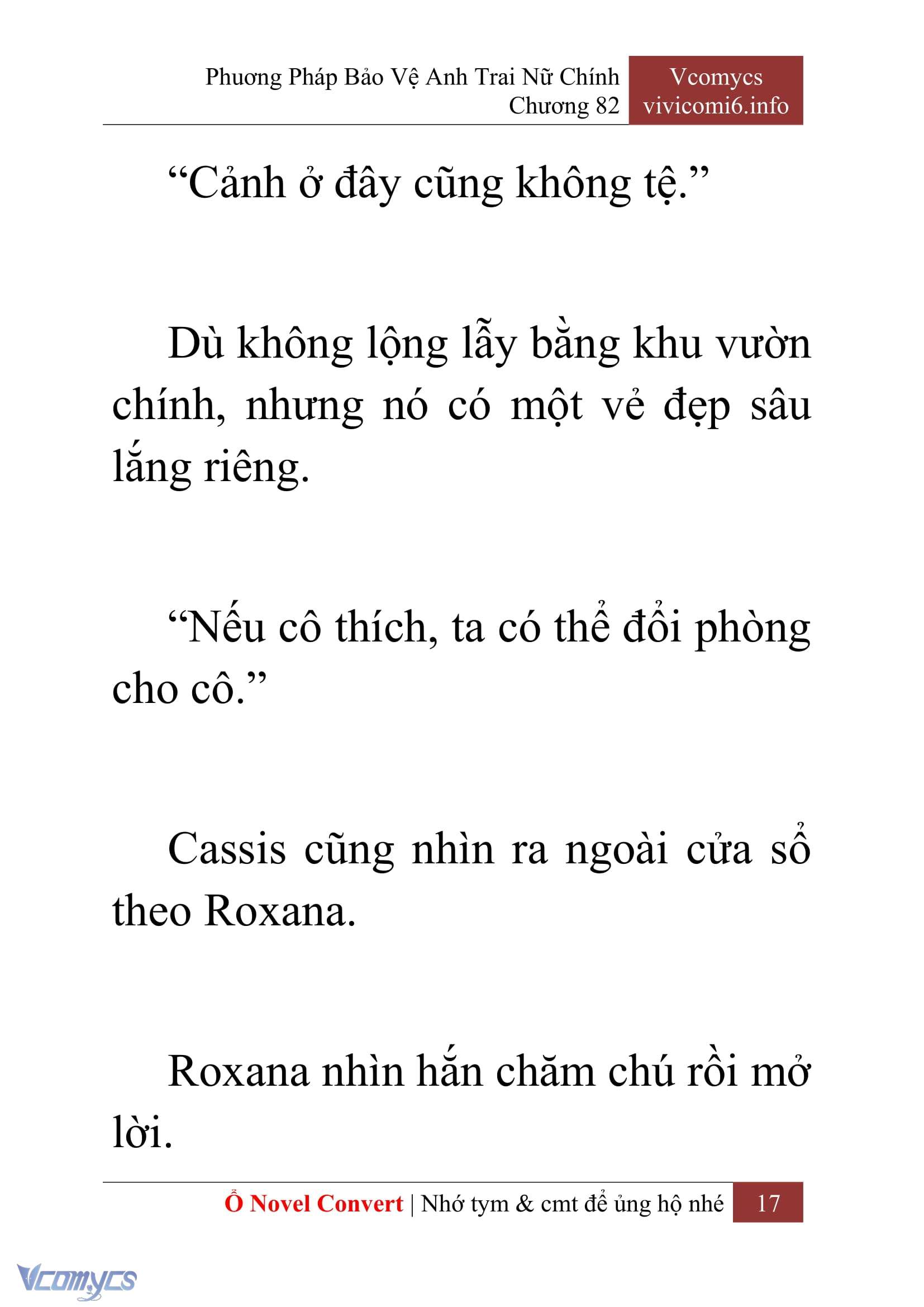 [Novel] Phương Pháp Bảo Vệ Anh Trai Nữ Chính Chap 82 - Trang 2