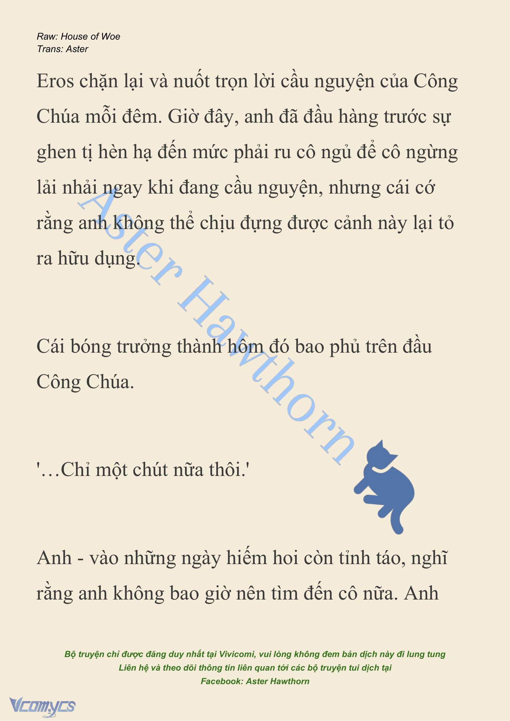 [NOVEL] Dành Cho Các Nữ Thần: Dành cho Psyche Chap 10 - Trang 2