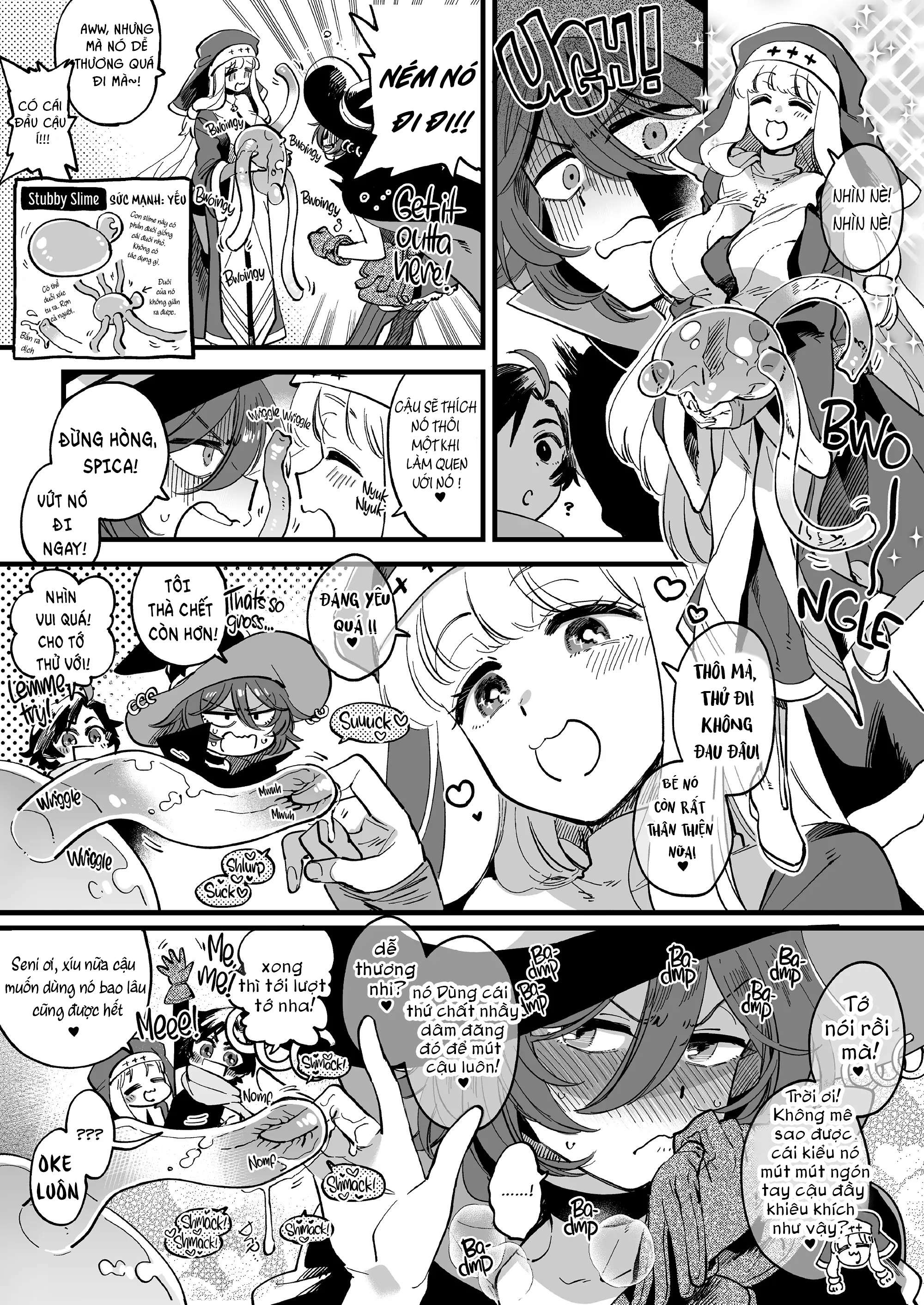 [18+] Ban Ngày Phiêu Lưu, Ban Đêm Séc Điên Cuồng Chap 2 - Trang 2