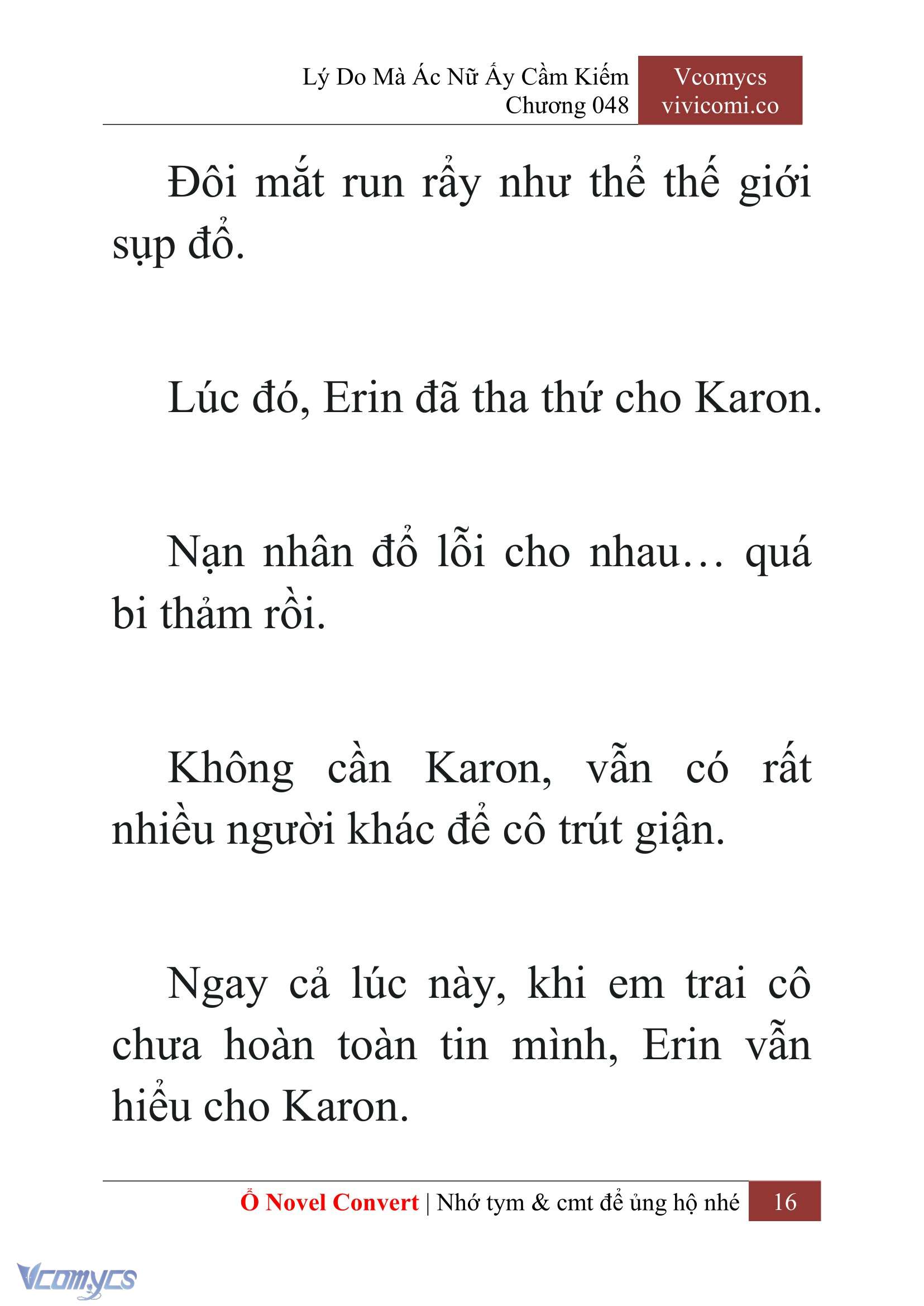 [Novel] Lý Do Mà Ác Nữ Ấy Cầm Kiếm Chap 48 - Trang 2