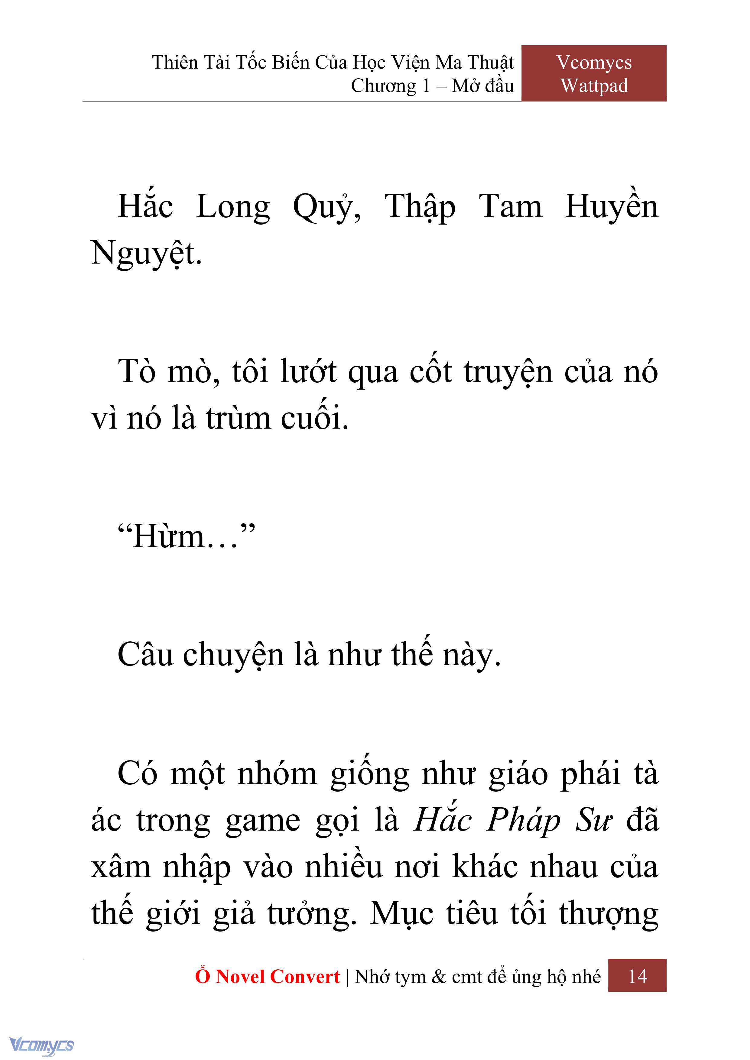 [Novel] Thiên Tài Tốc Biến Của Học Viện Ma Thuật Chap 1 - Trang 2