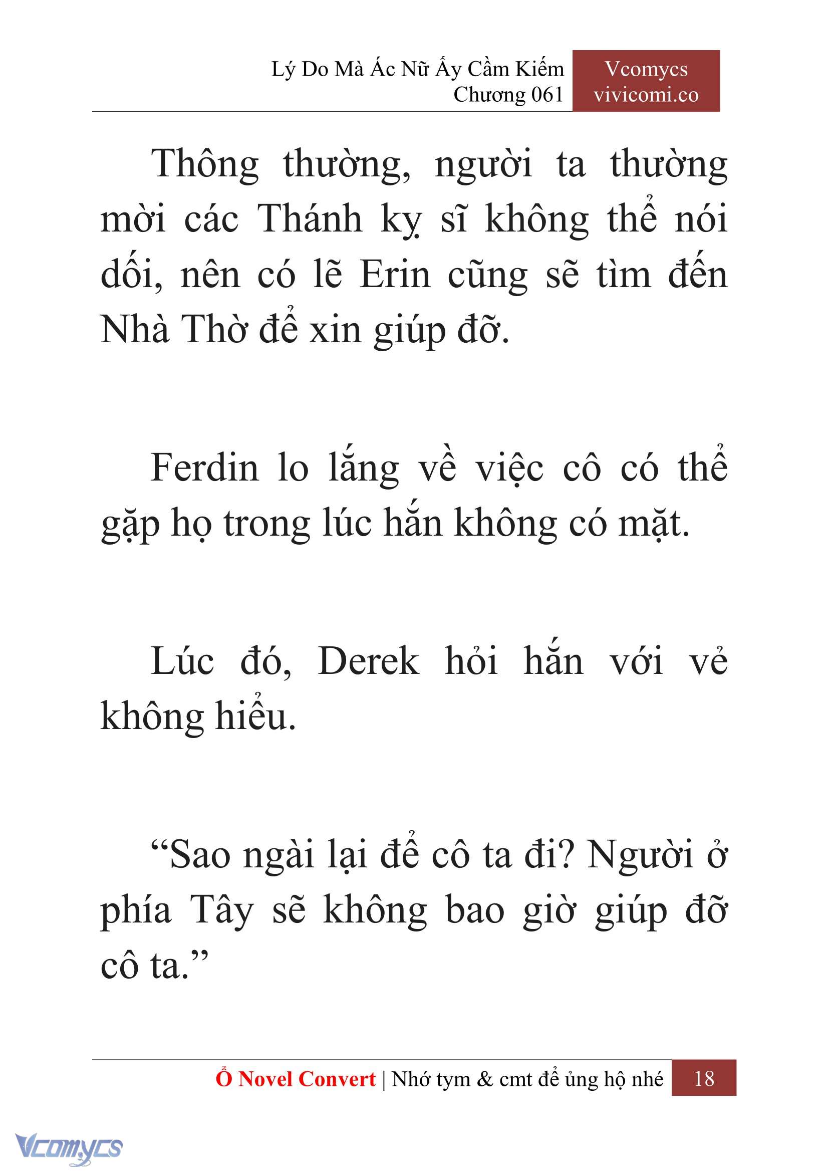 [Novel] Lý Do Mà Ác Nữ Ấy Cầm Kiếm Chap 61 - Trang 2
