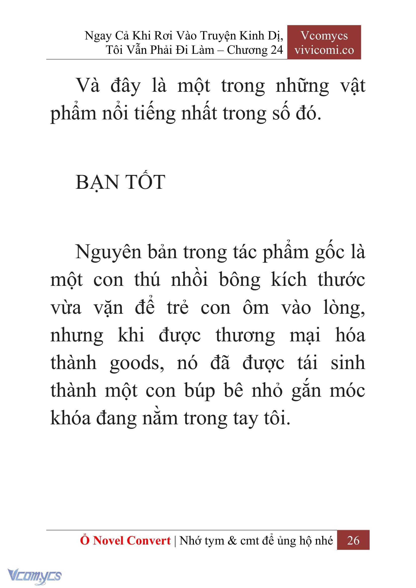 [Novel] Ngay Cả Khi Rơi Vào Truyện Kinh Dị, Tôi Vẫn Phải Đi Làm Chap 24 - Trang 2