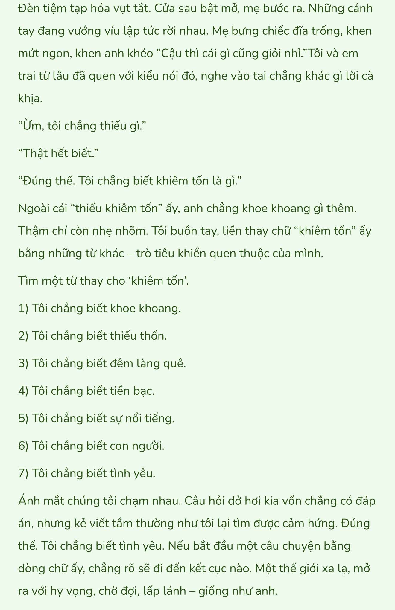 [Novel] Khúc Hát Giữa Mùa Hè Chap 2 - Next Chap 3