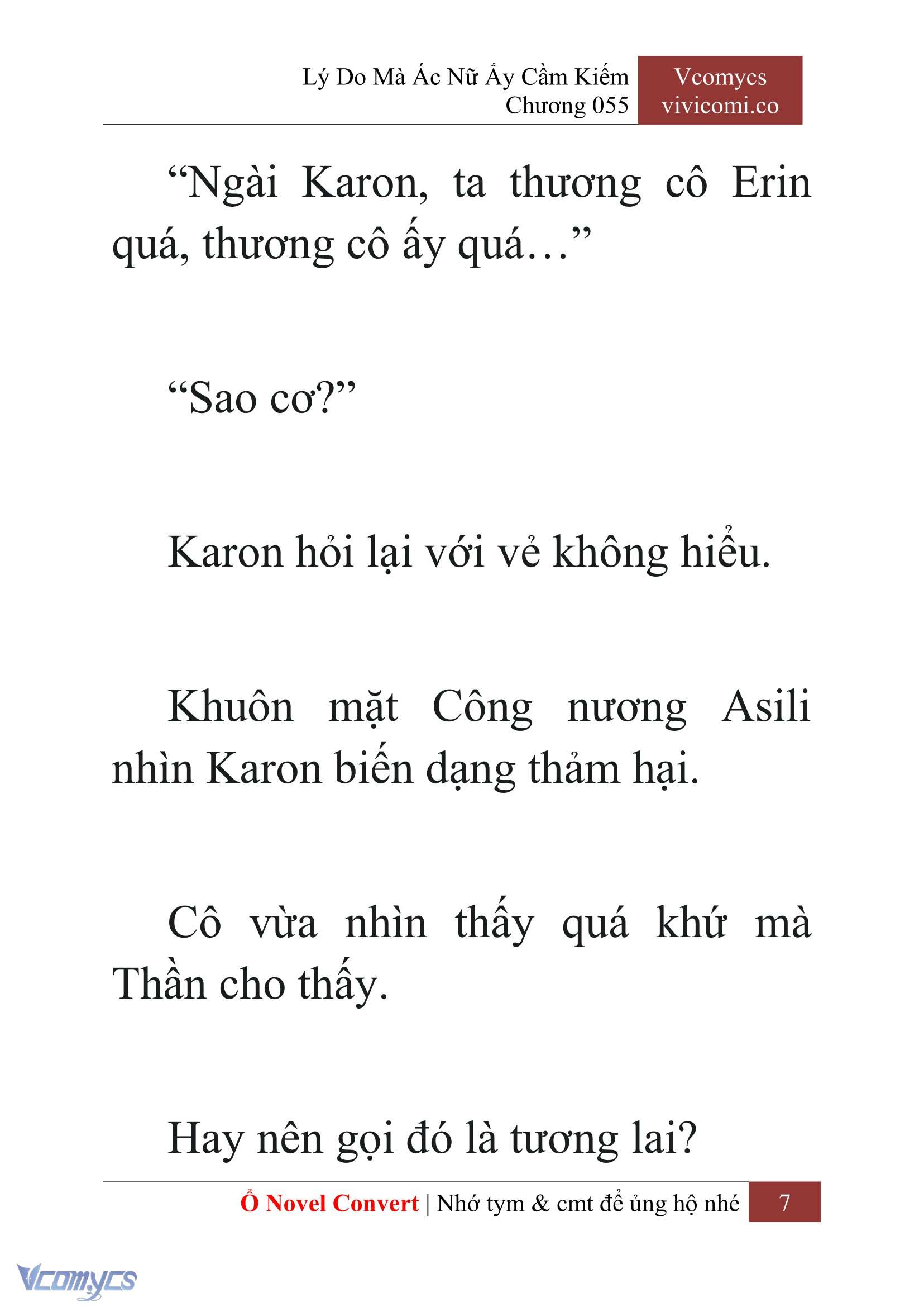 [Novel] Lý Do Mà Ác Nữ Ấy Cầm Kiếm Chap 55 - Trang 2