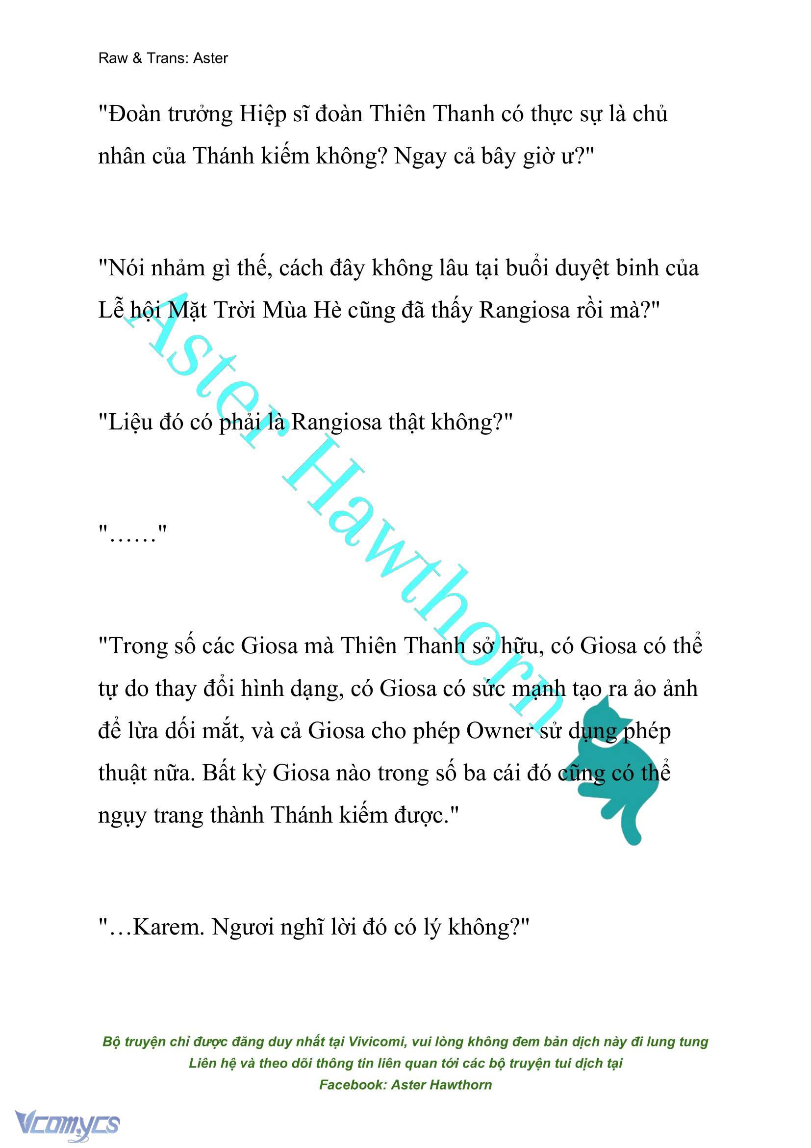 [NOVEL] Đóa Hoa Cầm Kiếm Chap 147 - Trang 2