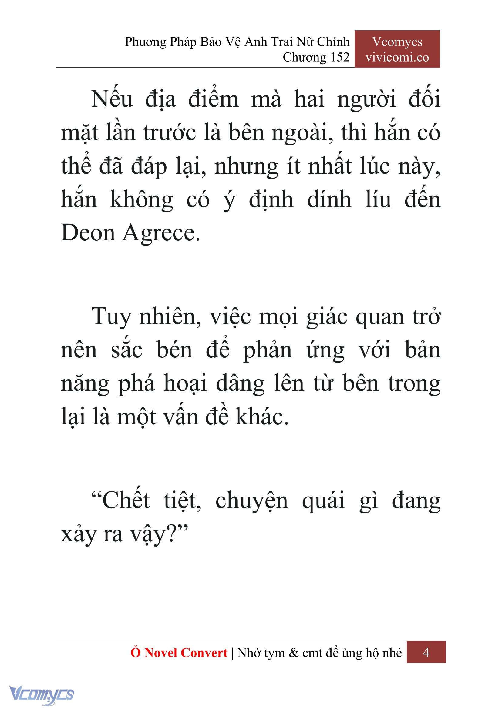 [Novel] Phương Pháp Bảo Vệ Anh Trai Nữ Chính Chap 152 - Trang 2