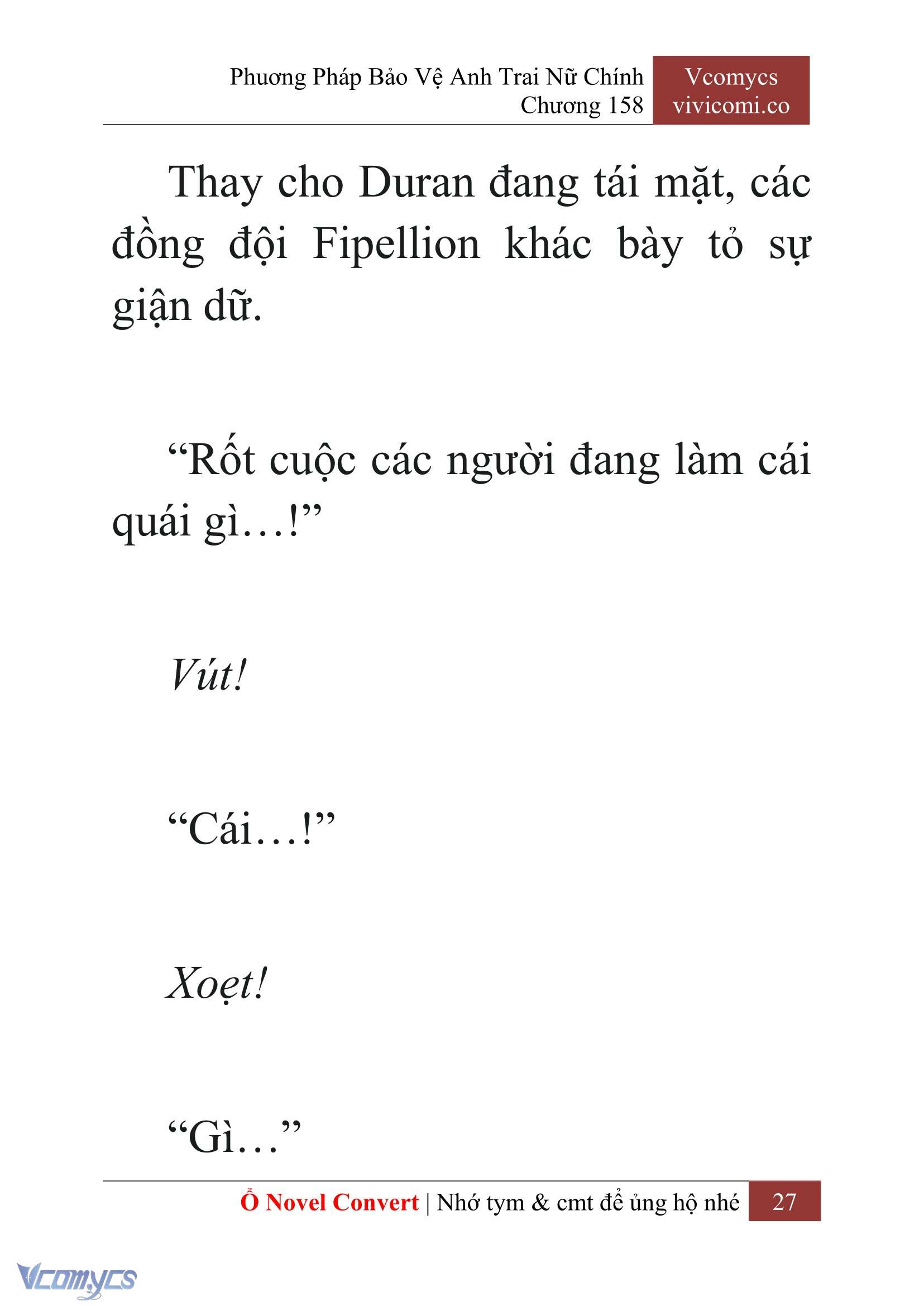 [Novel] Phương Pháp Bảo Vệ Anh Trai Nữ Chính Chap 158 - Trang 2