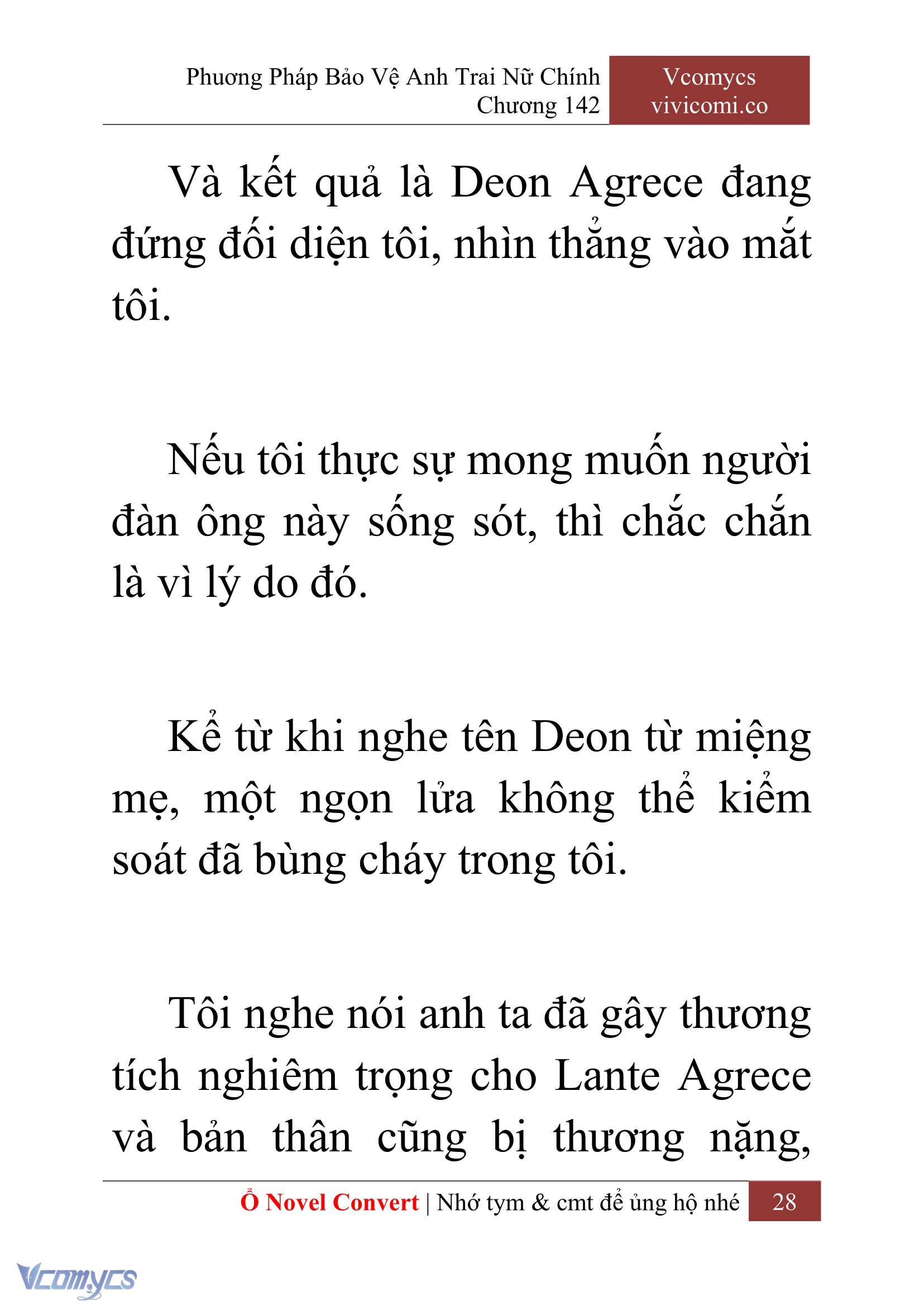 [Novel] Phương Pháp Bảo Vệ Anh Trai Nữ Chính Chap 142 - Trang 2