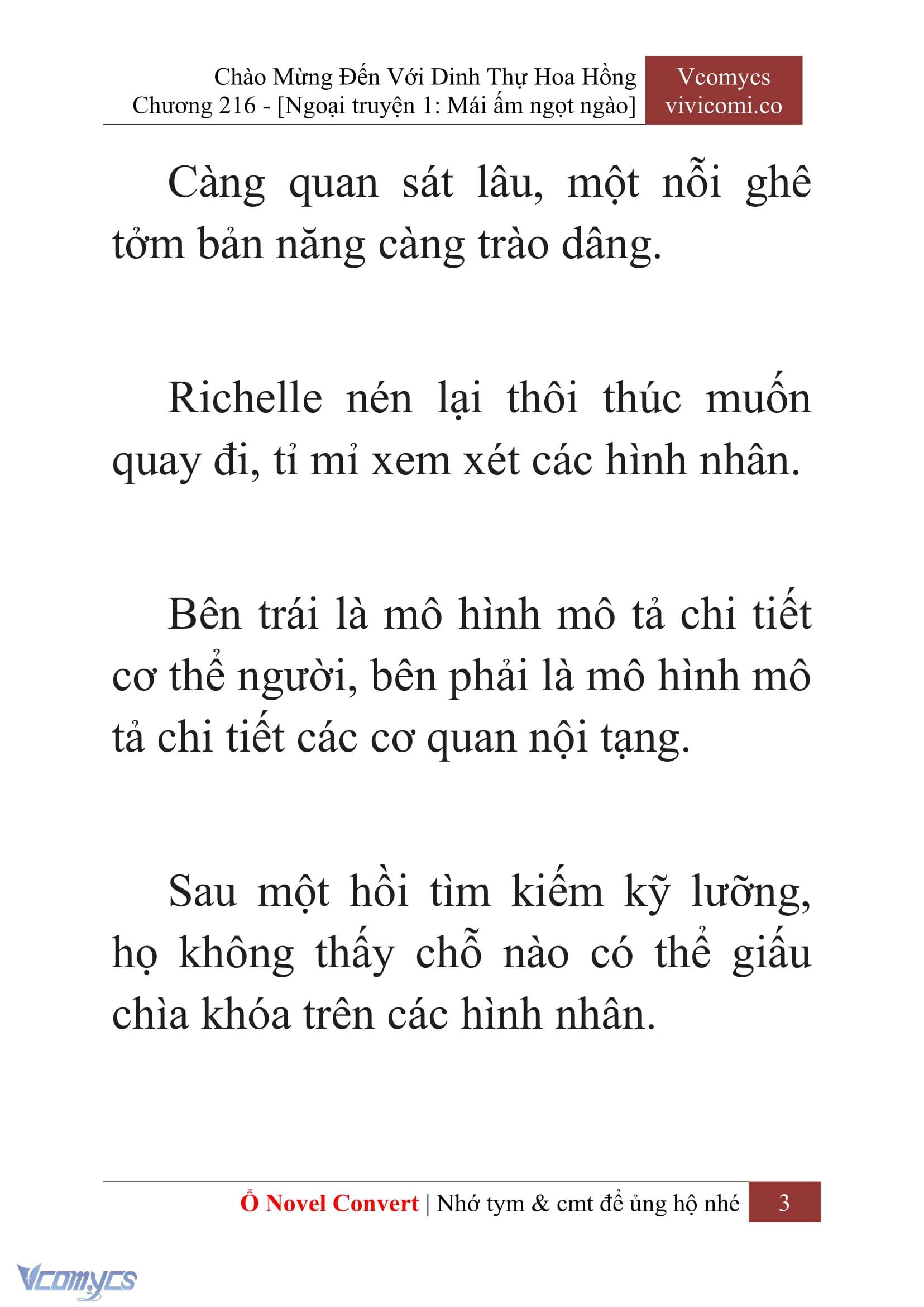 [Novel] Chào Mừng Đến Với Dinh Thự Hoa Hồng Chap 216 - Trang 2