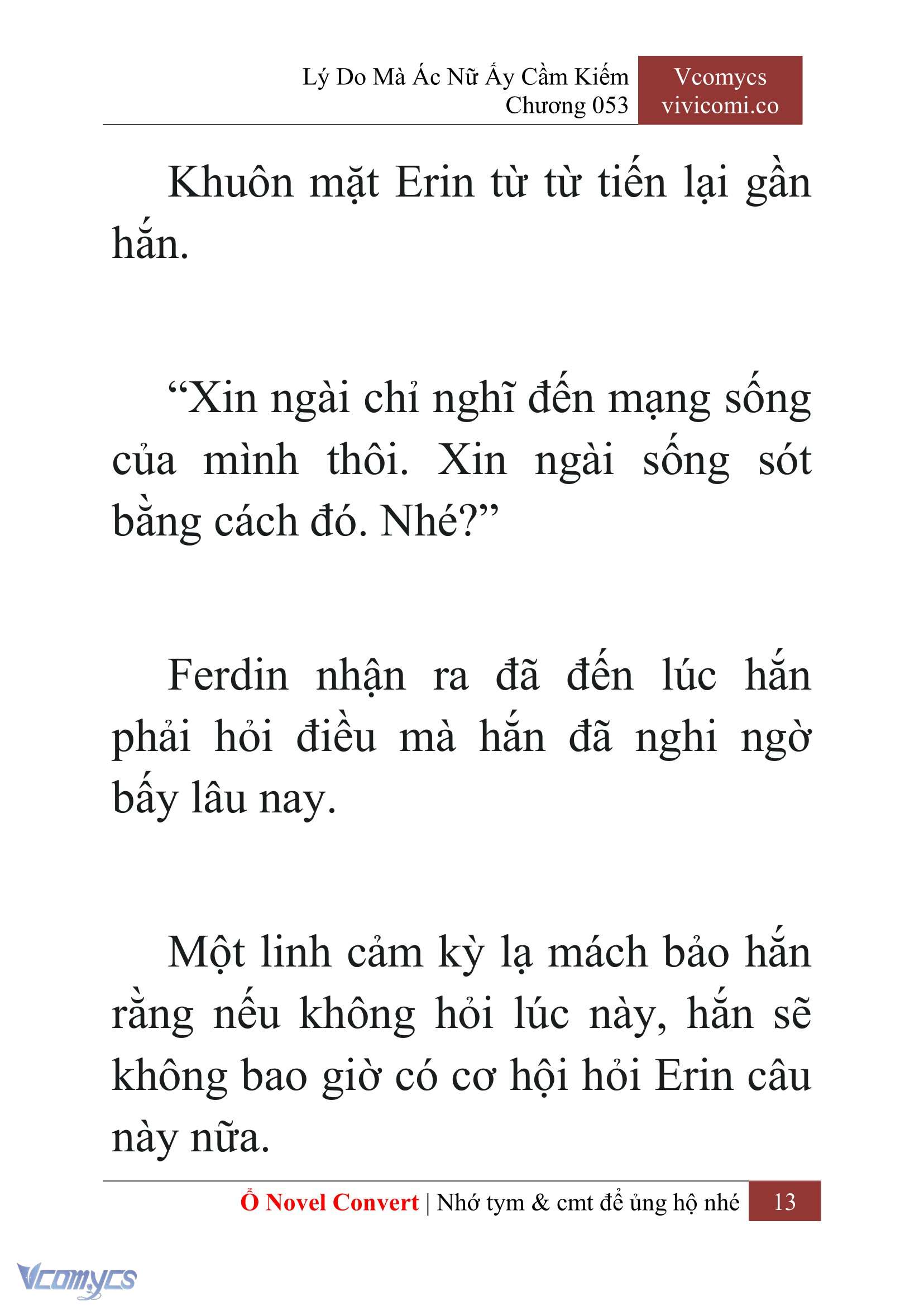[Novel] Lý Do Mà Ác Nữ Ấy Cầm Kiếm Chap 53 - Trang 2