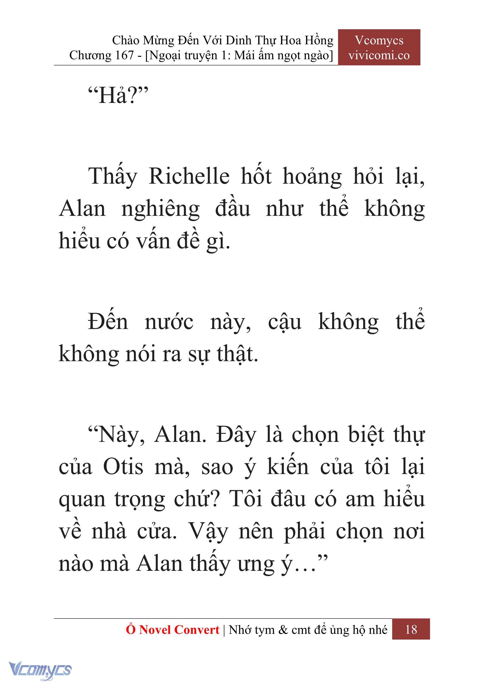 [Novel] Chào Mừng Đến Với Dinh Thự Hoa Hồng Chap 167 - Trang 2