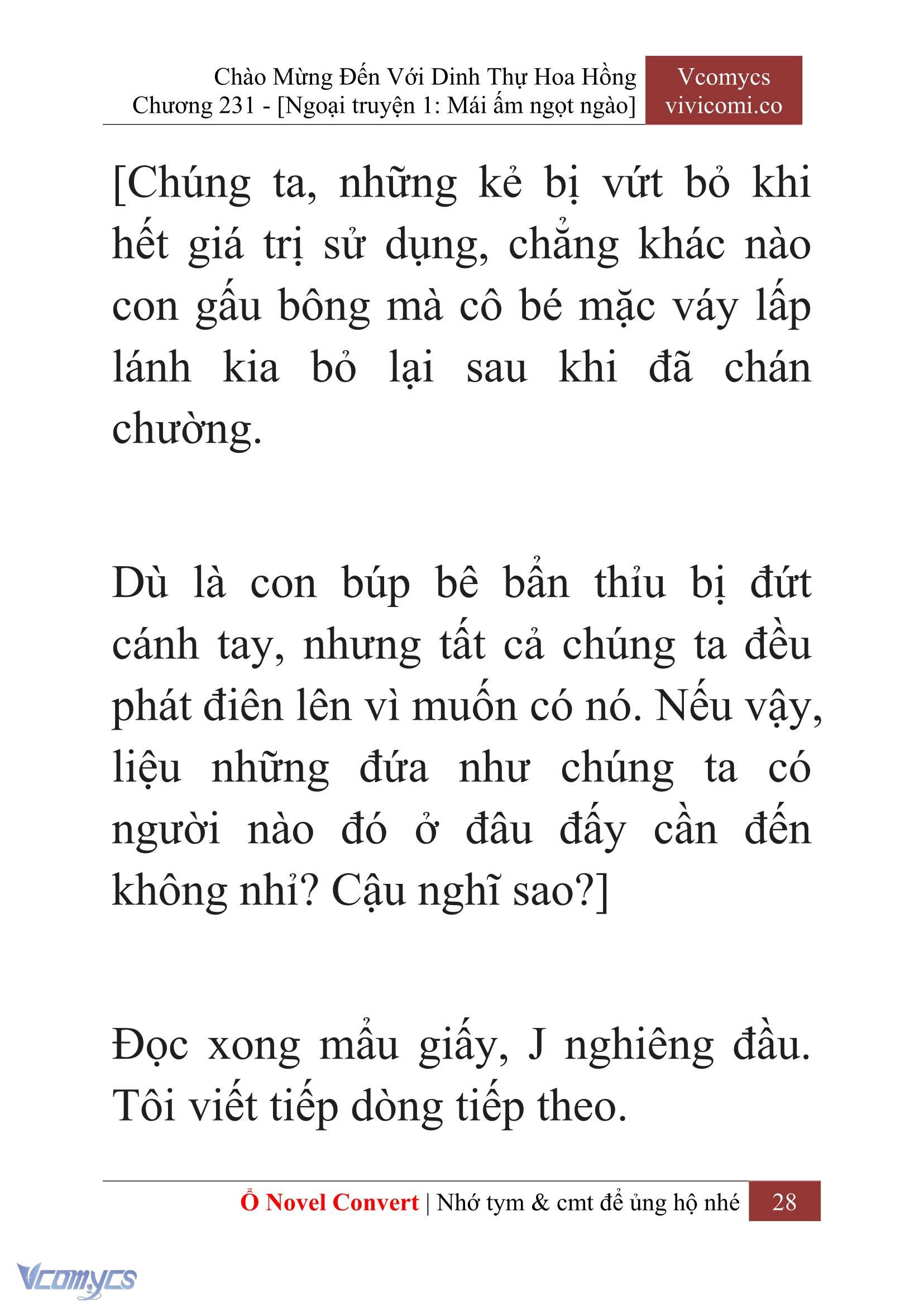 [Novel] Chào Mừng Đến Với Dinh Thự Hoa Hồng Chap 231 - Trang 2