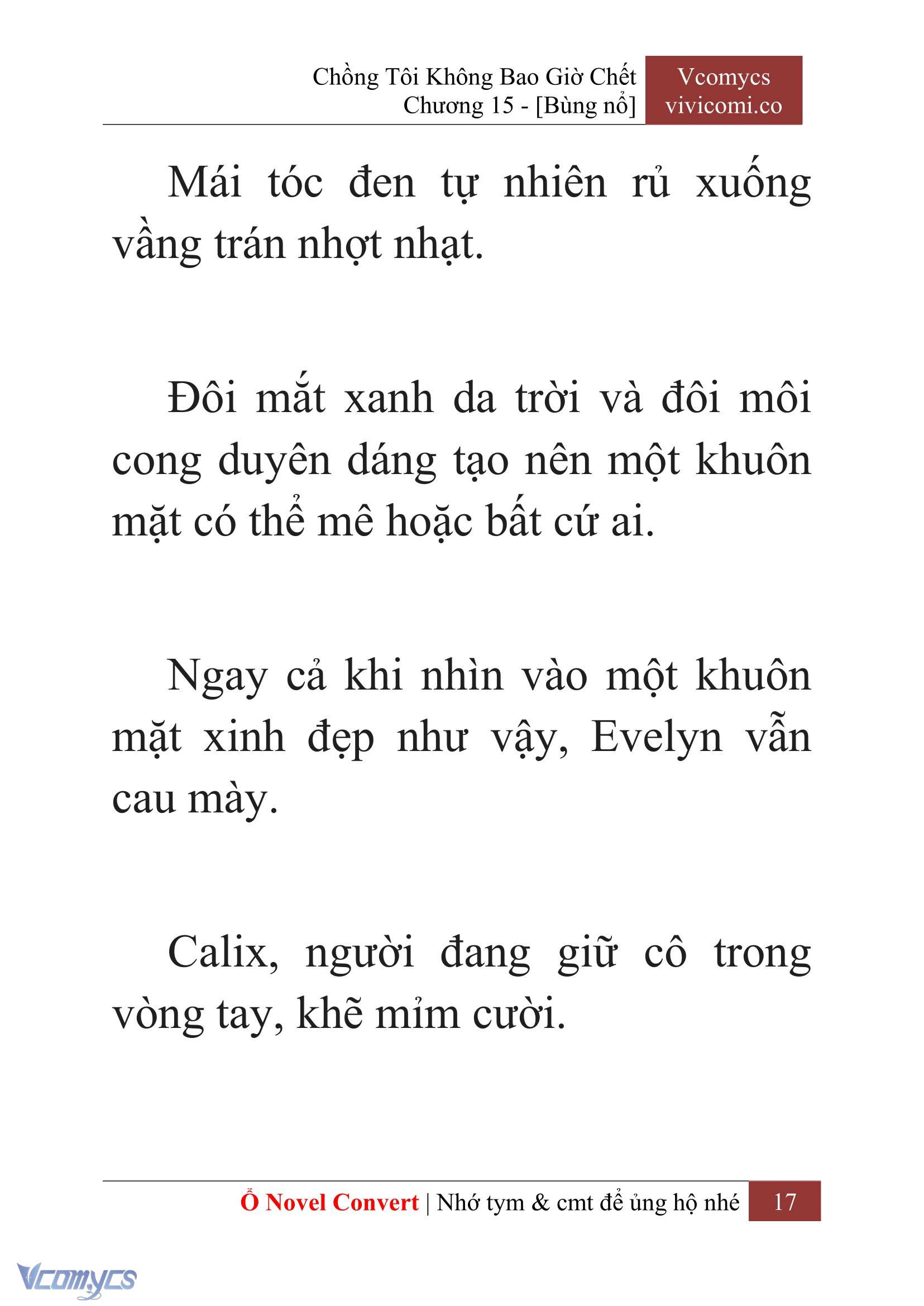 [Novel] Chồng Tôi Không Bao Giờ Chết Chap 15 - Trang 2