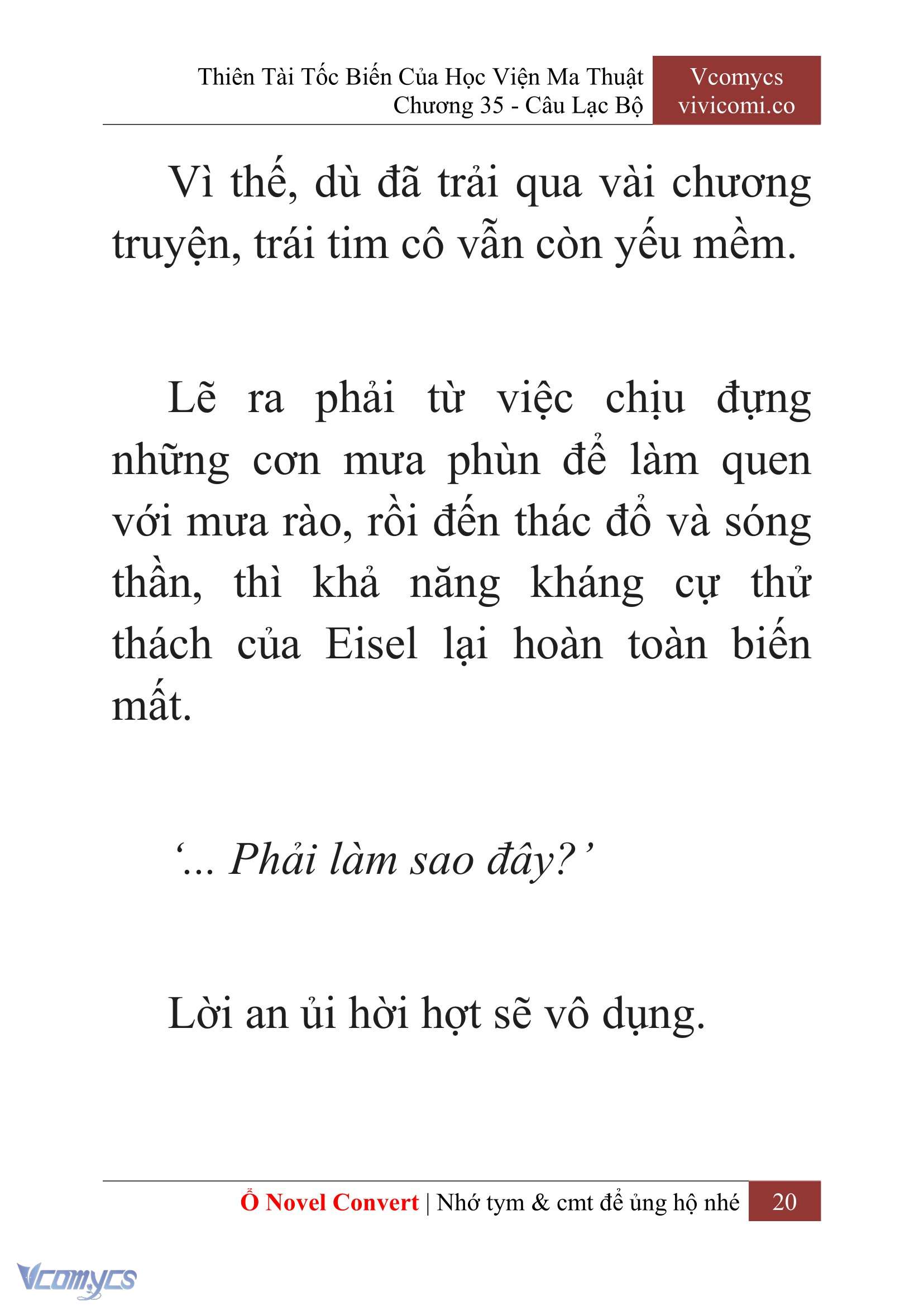[Novel] Thiên Tài Tốc Biến Của Học Viện Ma Thuật Chap 35 - Next Chap 36