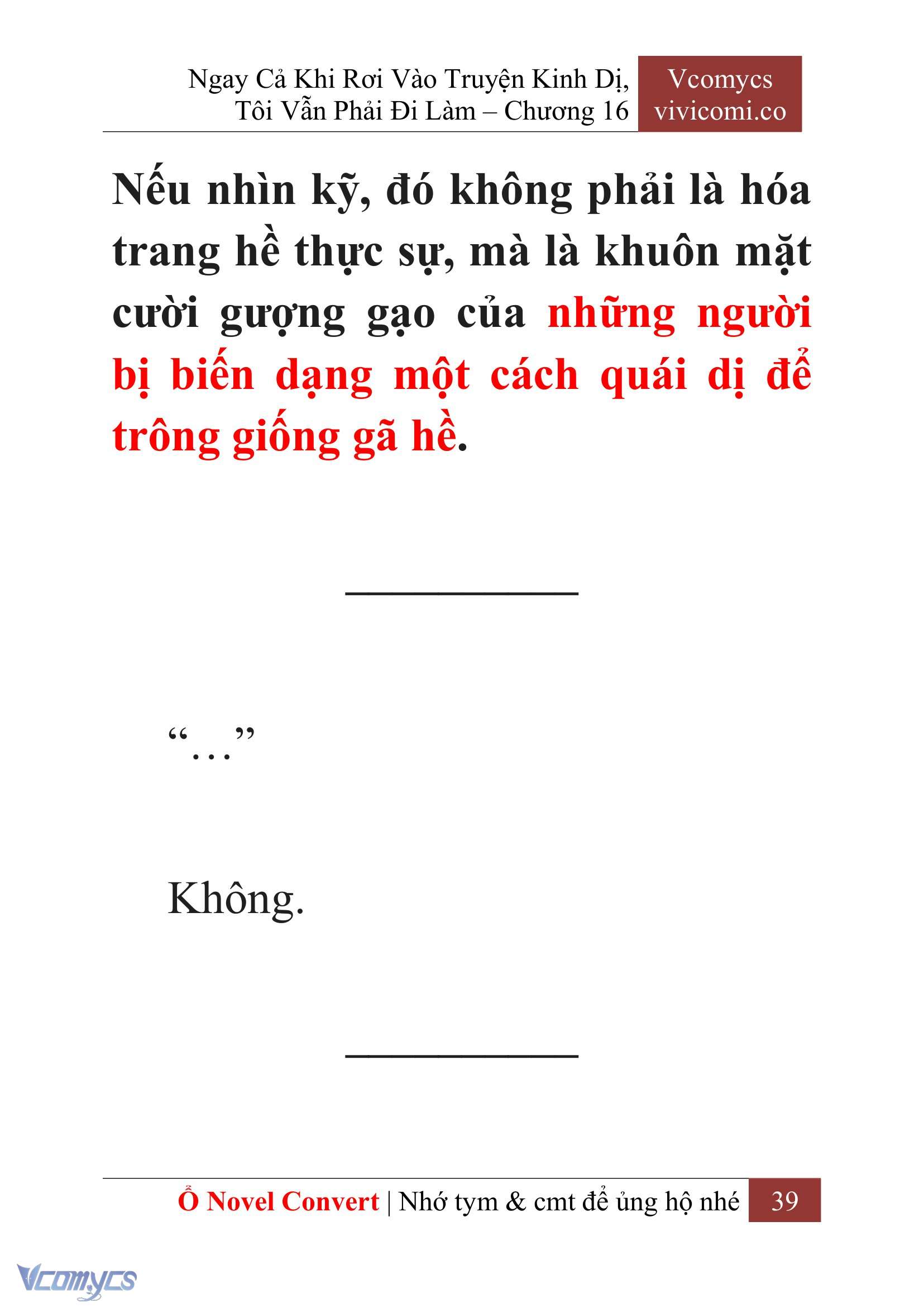 [Novel] Ngay Cả Khi Rơi Vào Truyện Kinh Dị, Tôi Vẫn Phải Đi Làm Chap 16 - Trang 2